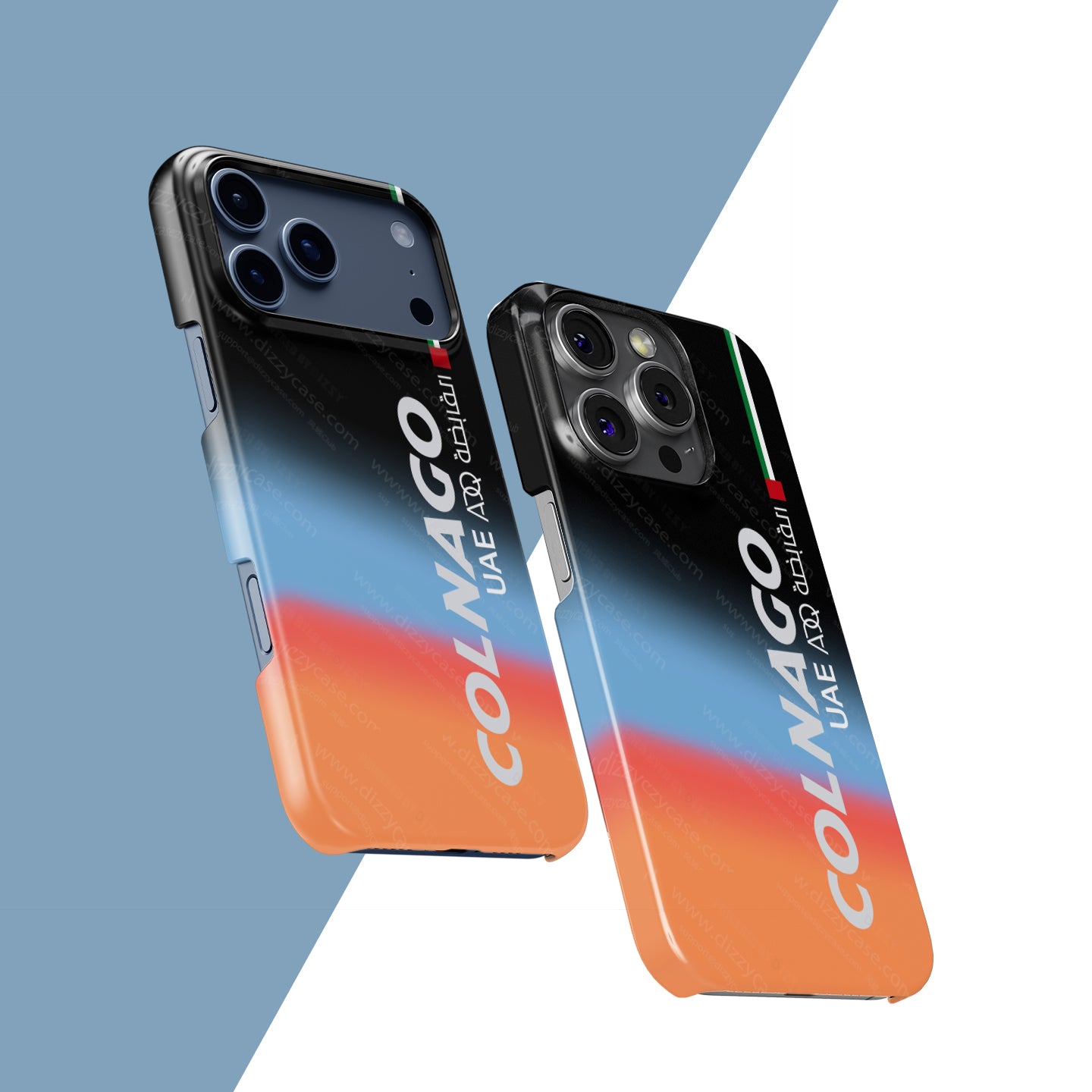 Colnago V4RS Disc UAE TEAM EMIRATES ADQ Livery Matte Phone Case by DIZZY