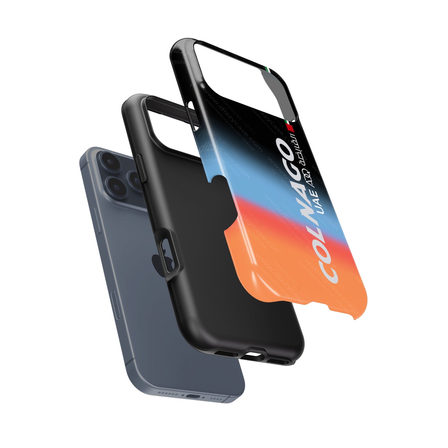 Colnago V4RS Disc UAE TEAM EMIRATES ADQ Livery Matte Phone Case by DIZZY