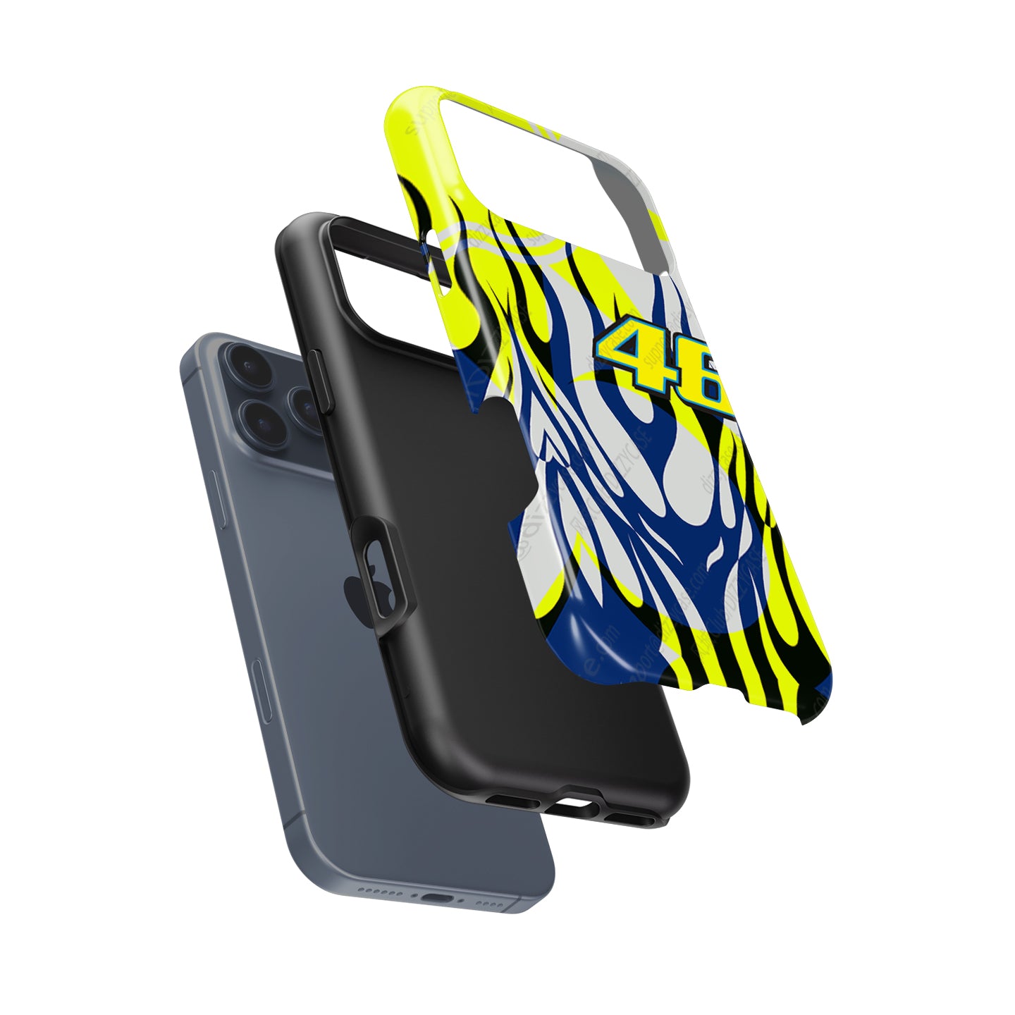 Valentino Rossi Pista GP RR Soleluna 2023 Helmet Livery Phone Case – Apple Models | DIZZY CASE