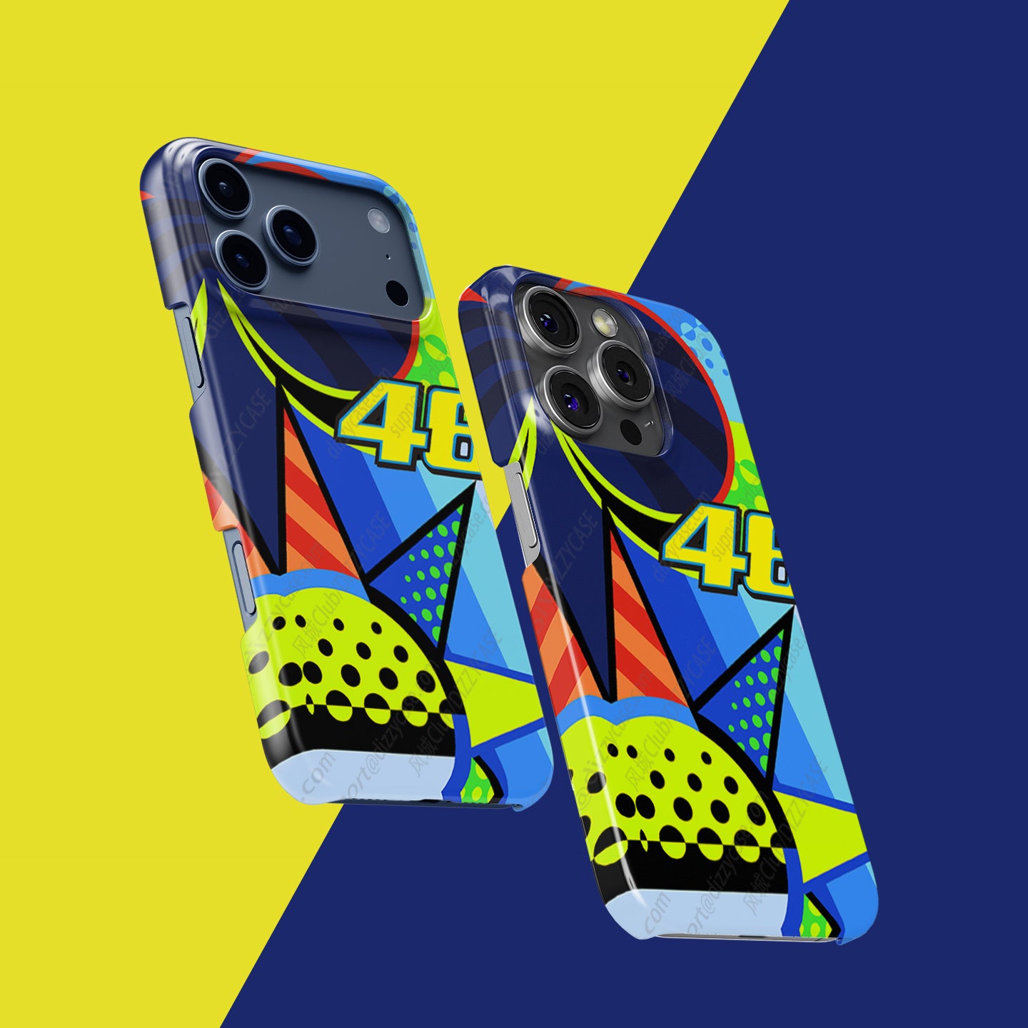 Valentino Rossi Winter Test Sepang 2020 Helmet Phone Case by DIZZY | DIZZY CASE