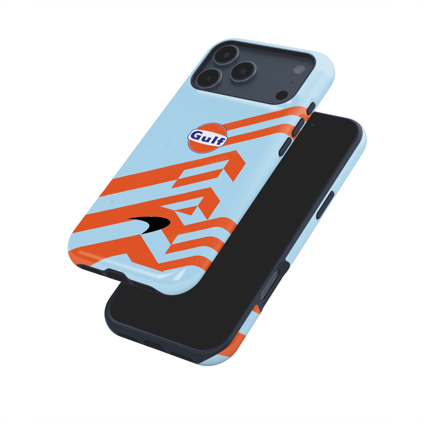 Fórmula 1 McLaren MCL35M GULF Mónaco GP libreas FUNDA PARA TELÉFONO
