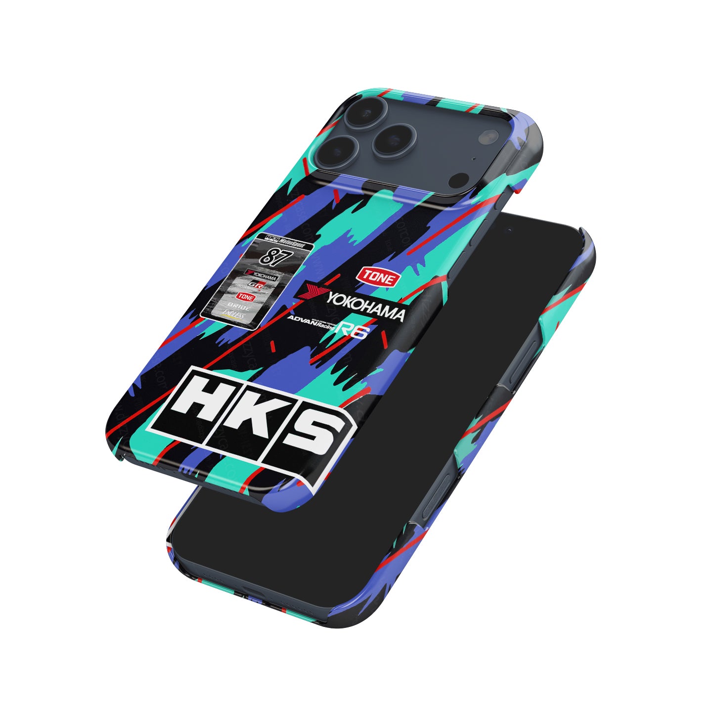 Toyota GR Yaris HKS Livery Phone Case by DIZZY