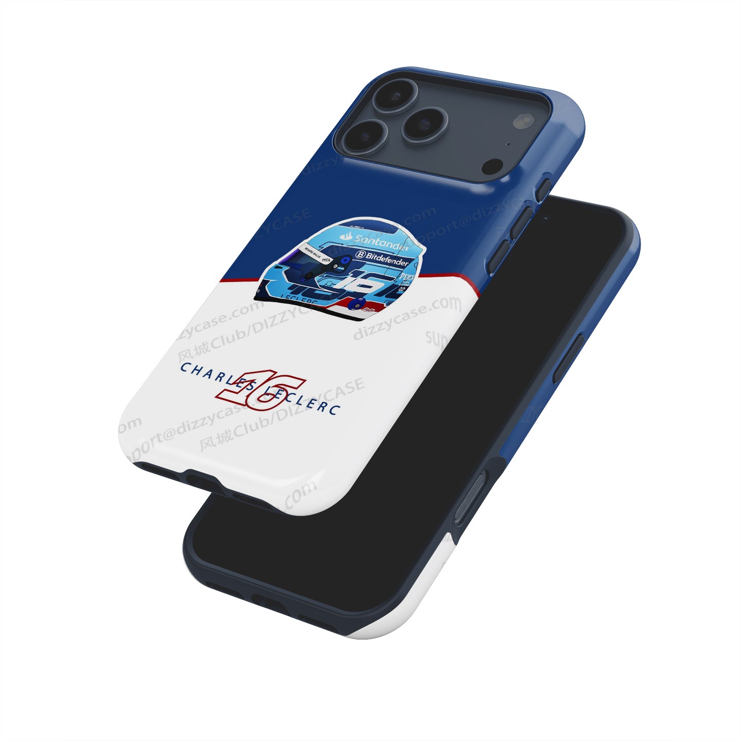Charles Leclerc Miami Grand Prix 2024 Helmet iPhone Case | DIZZY CASE