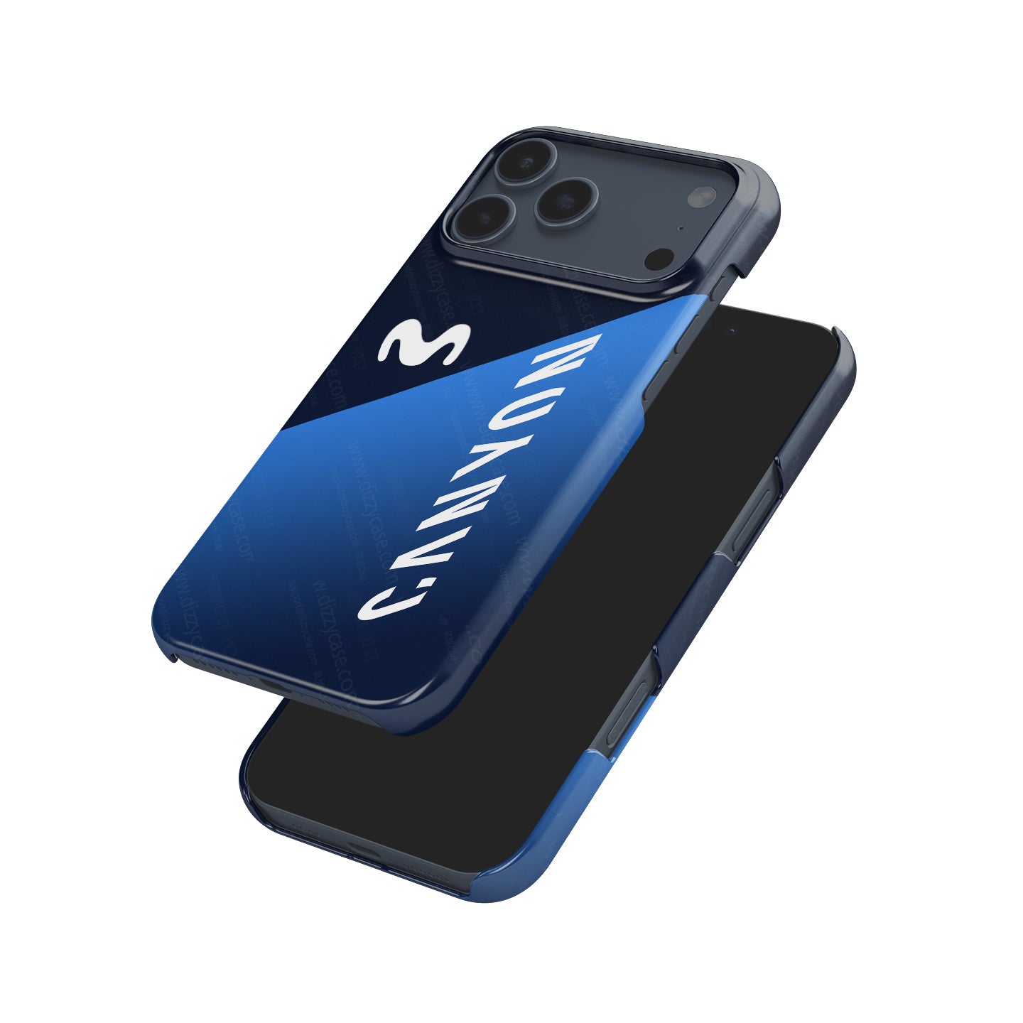 Movistar Team 2024 Canyon Road Bike Livery Phone Case by DIZZY | DIZZY CASE