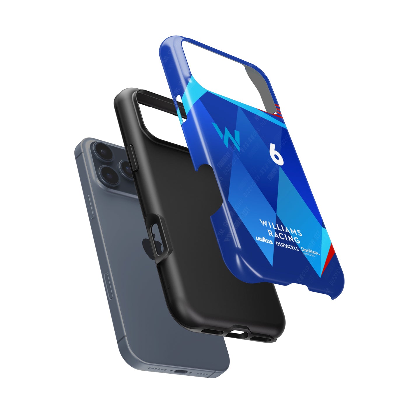 Williams FW44 Latifi Livery iPhone Case – 2022 Racing Tribute | DIZZY CASE