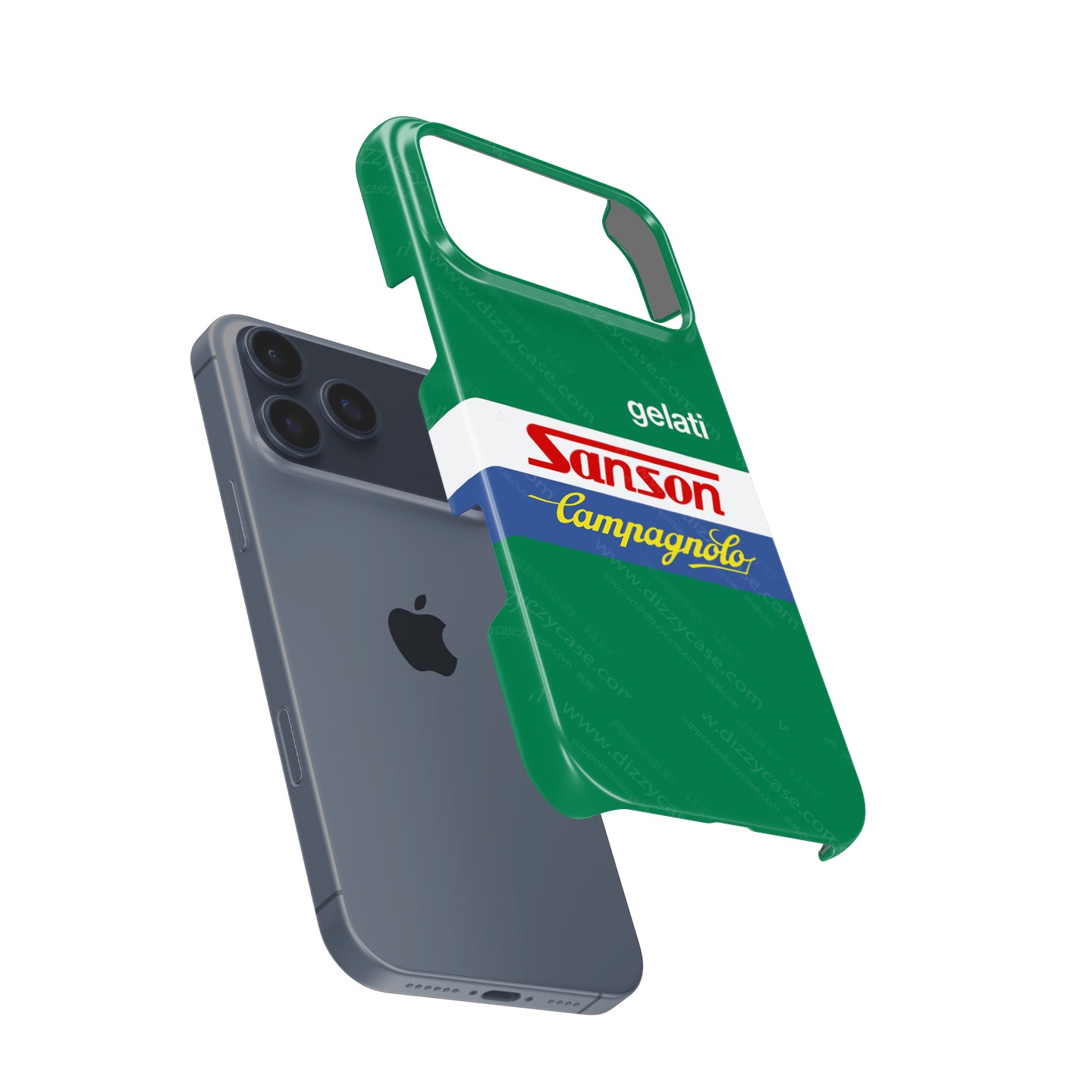 Embrace Classic Cycling Style with Gelati Sanson Campagnolo Phone Case