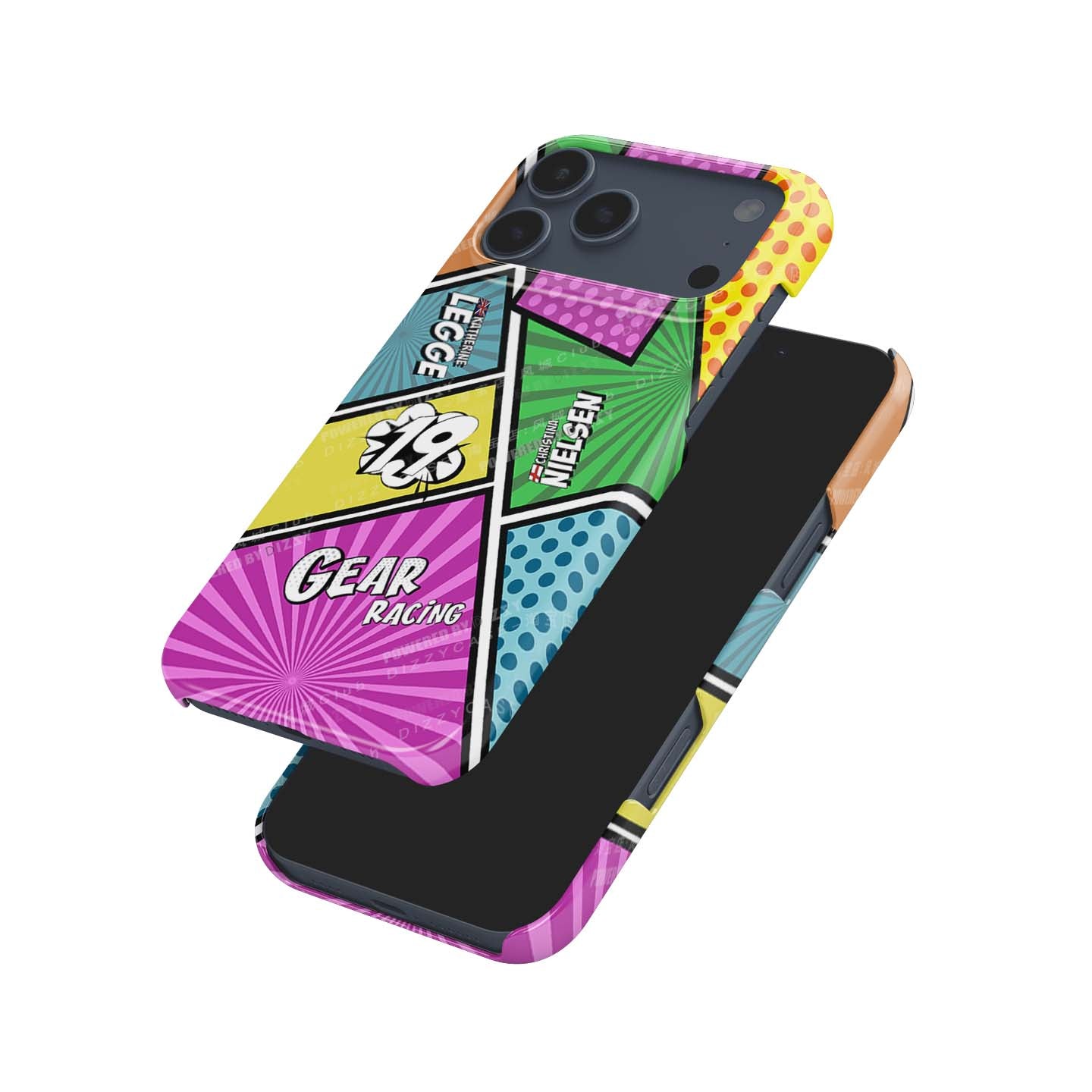 GEAR Racing Lamborghini Huracan iPhone Case – Pop Art Livery for Apple | DIZZY CASE