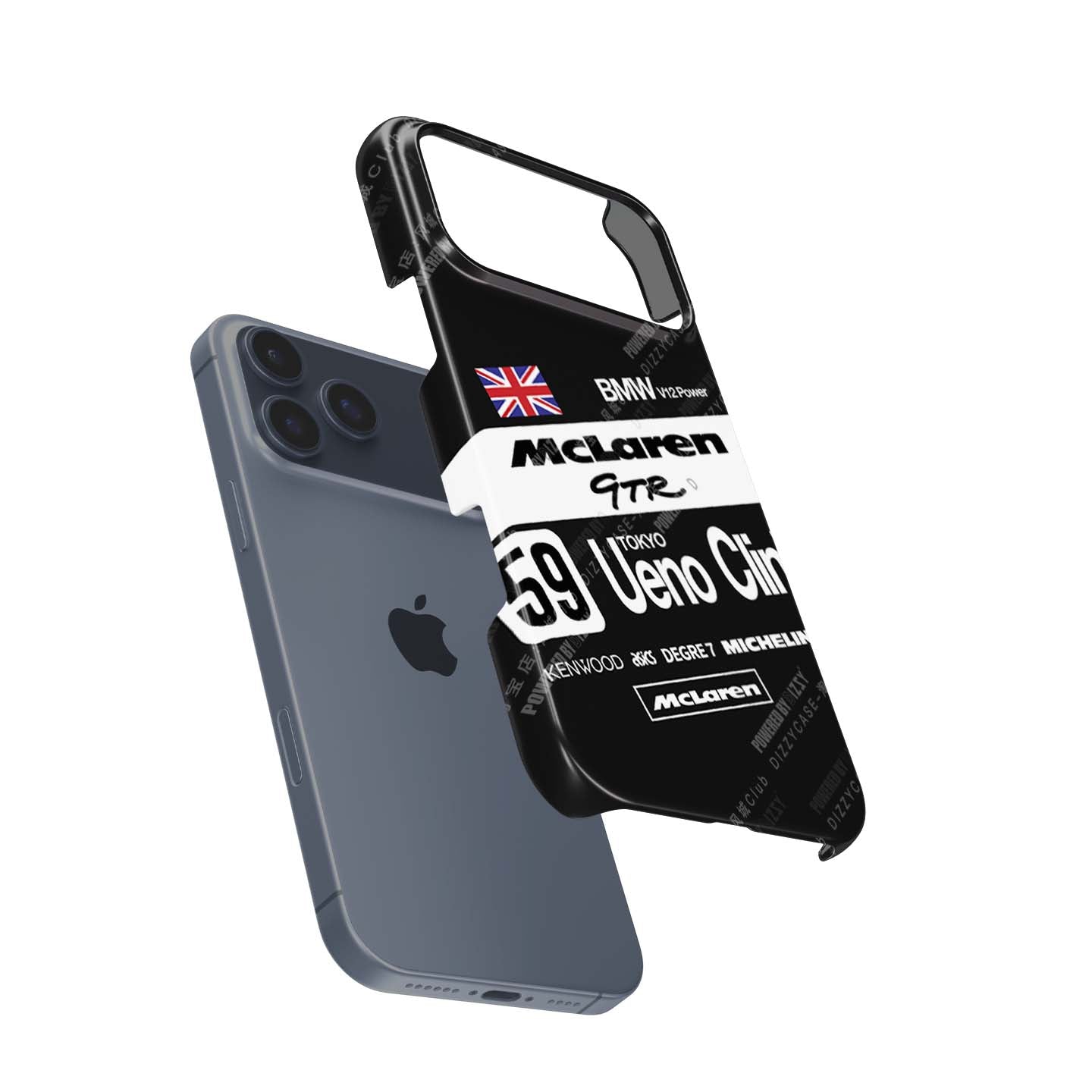 McLaren F1 GTR 1995 Le Mans Winner Ueno Clinic Livery Phone Case by DIZZY | DIZZY CASE