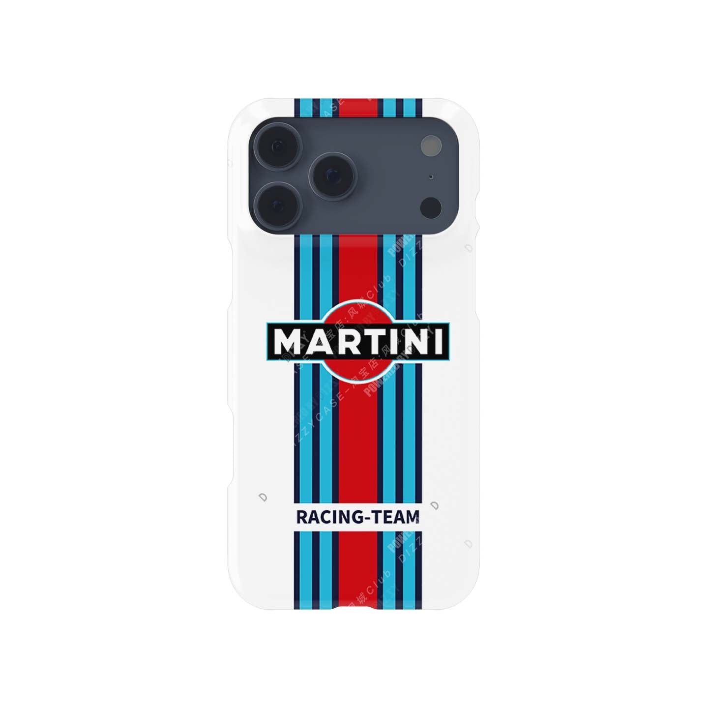 Martini Racing Livery iPhone Case – Classic Racing Heritage for Apple | DIZZY CASE