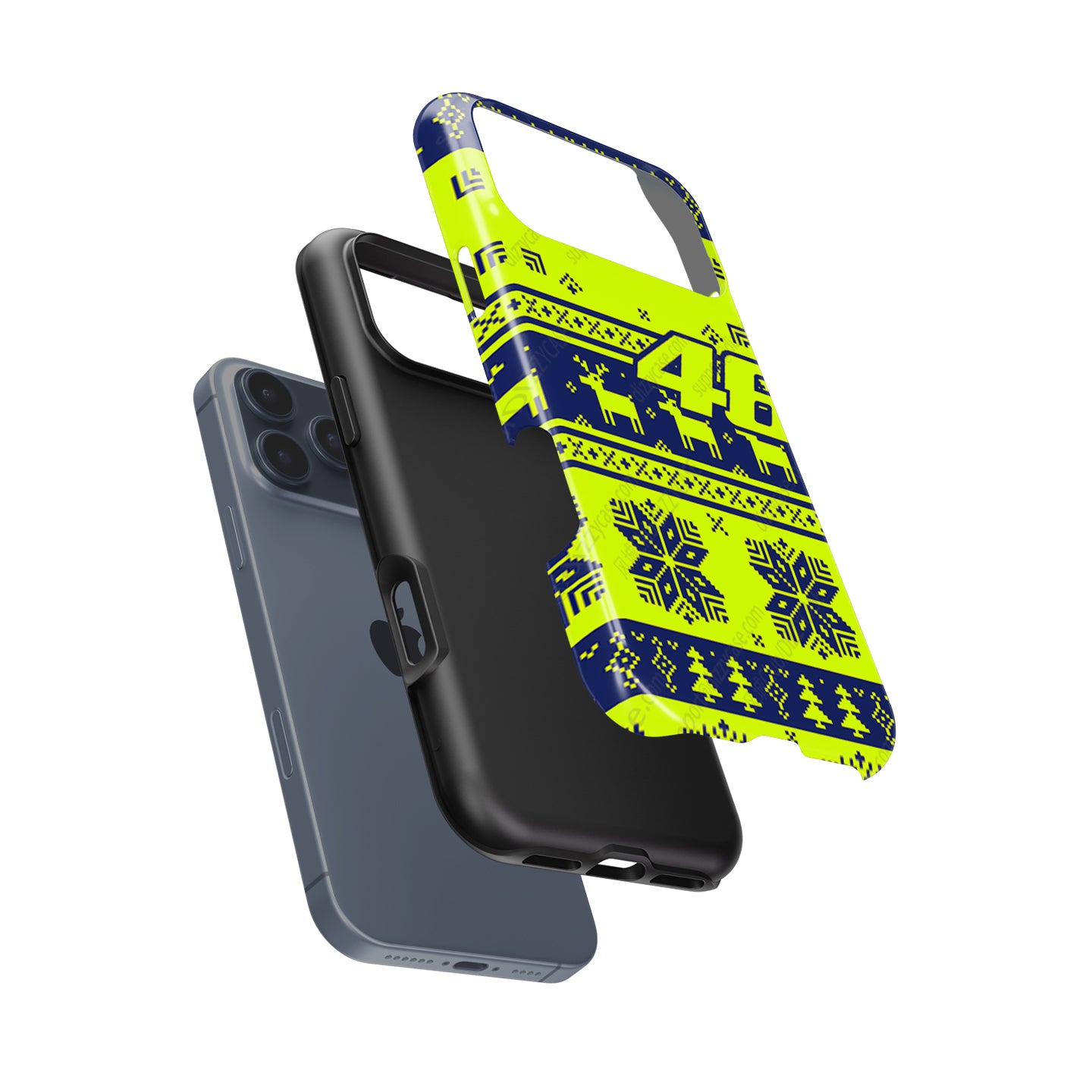 Valentino Rossi Winter Test 2015 "Woolly Hat" Helmet Livery Phone Case – Apple Models | DIZZY CASE