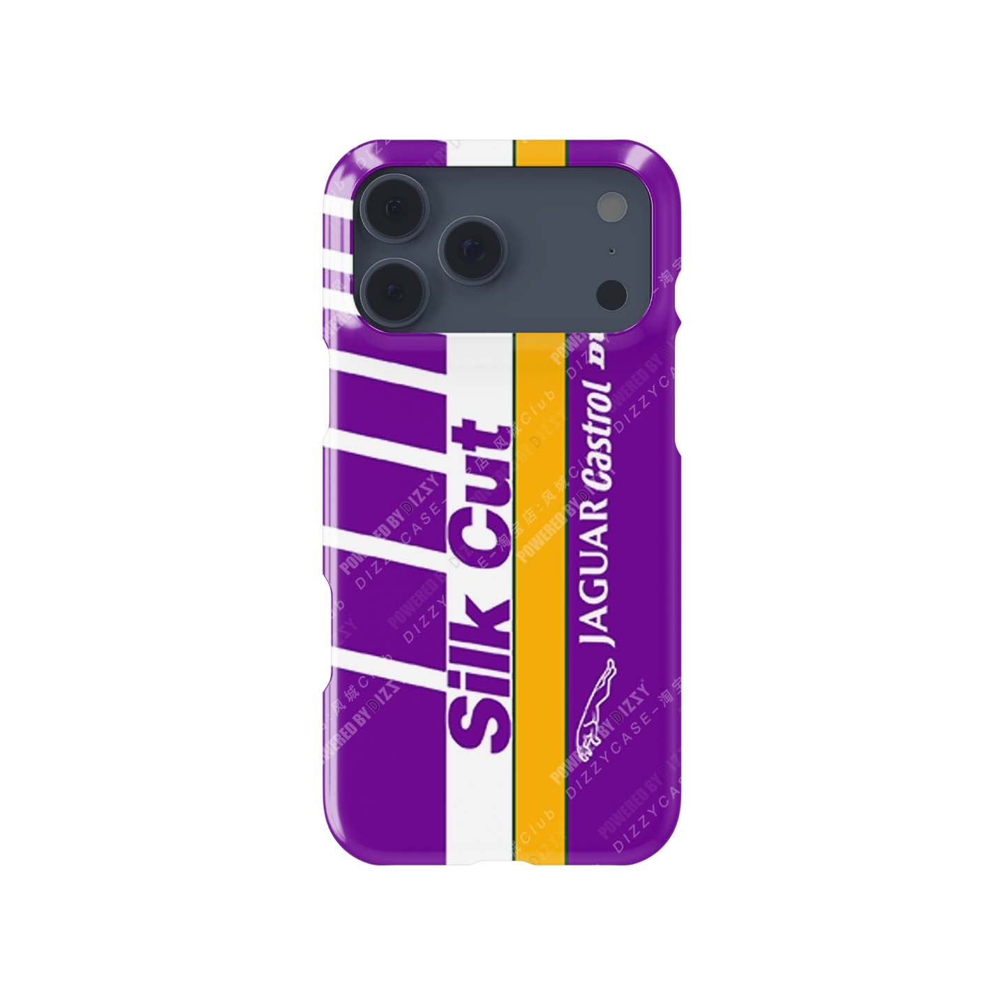 Jaguar XJR9-LM Silk Cut Livery Phone Case: Racing Style & Protection | DIZZY CASE