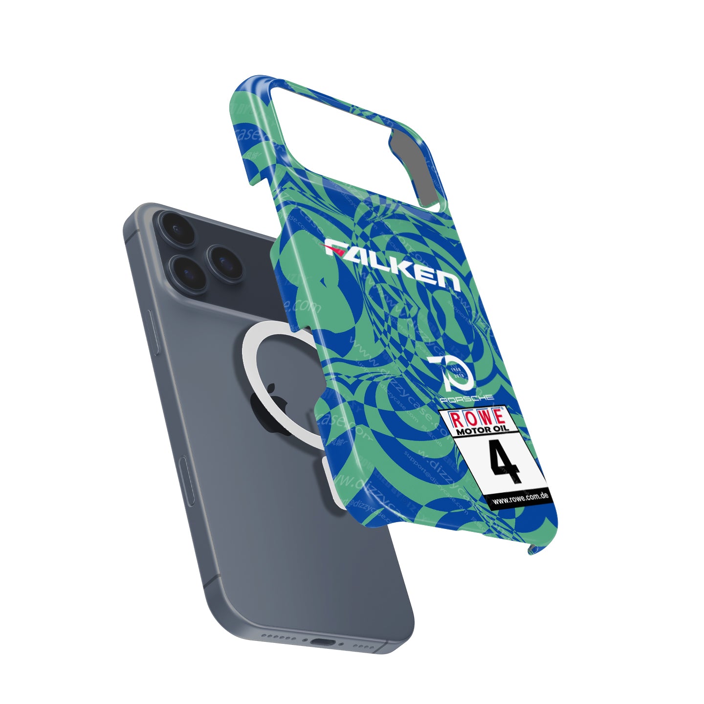 Falken Motorsports Porsche 911 GT3 R Livery Phone Case: Race-Ready Style | DIZZY CASE