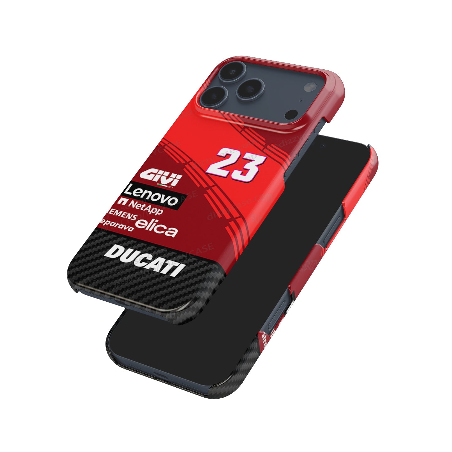 2024 Ducati Enea Bastianini #EB23 MotoGP Livery Phone Case by DIZZY
