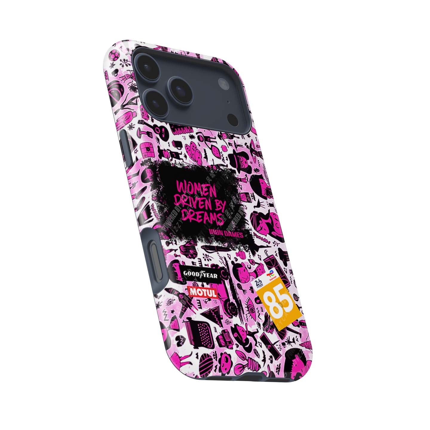 Iron Dames #85 Le Mans iPhone Case – Celebrating Diversity & Dreams | DIZZY CASE