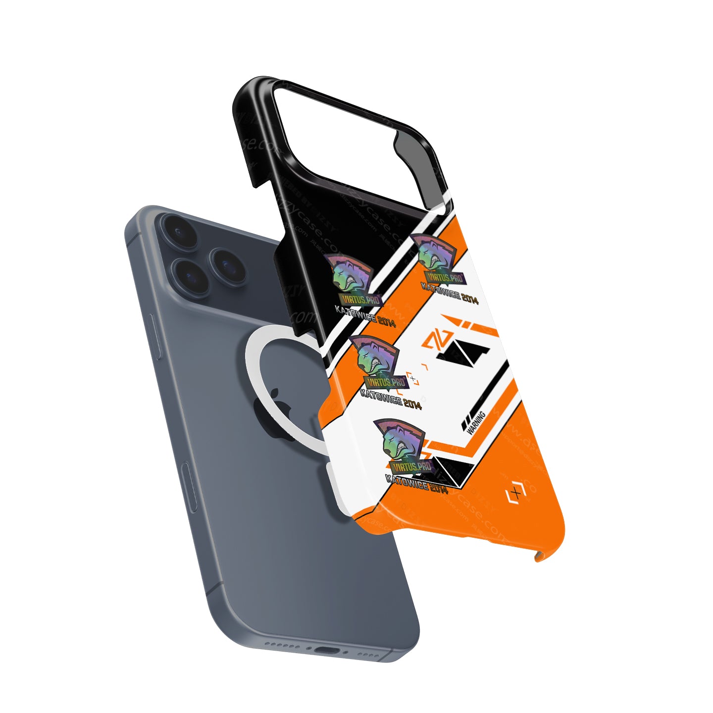 CS / CS2 Phone Case - AK-47 | Asiimov with 4x Virtus.Pro (Holo) Katowice 2014 by DIZZY CASE | DIZZY CASE