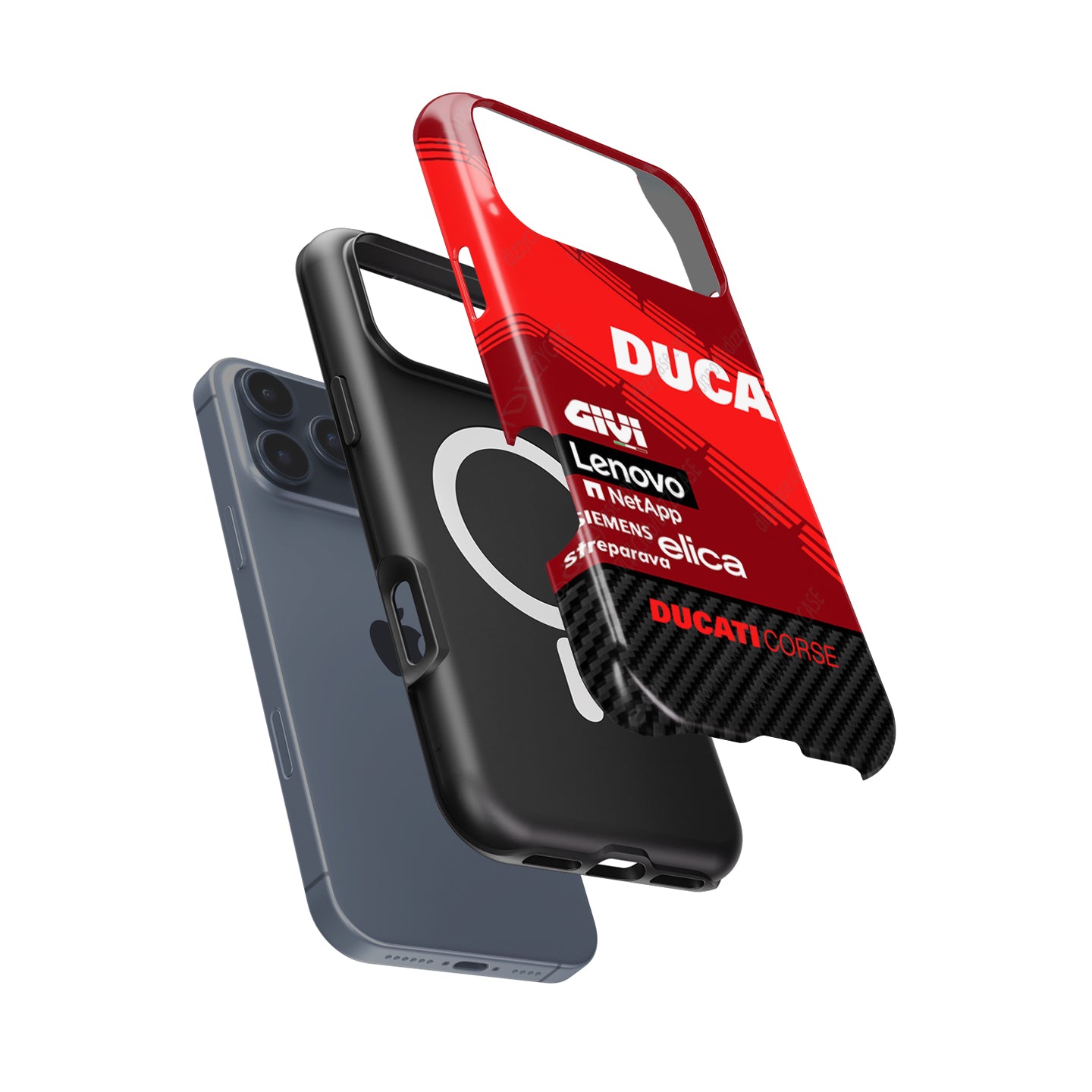 2024 Ducati Team MotoGP Livery Phone Case by DIZZY