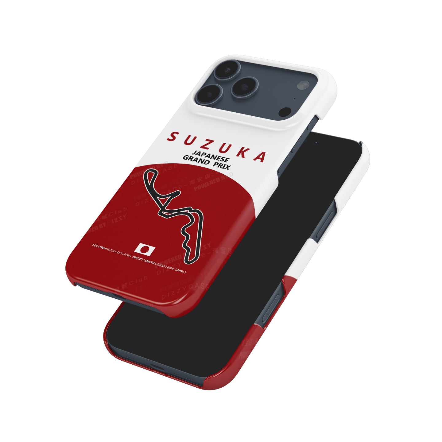 Suzuka F1 Track iPhone Case – Celebrating Racing Heritage | DIZZY CASE