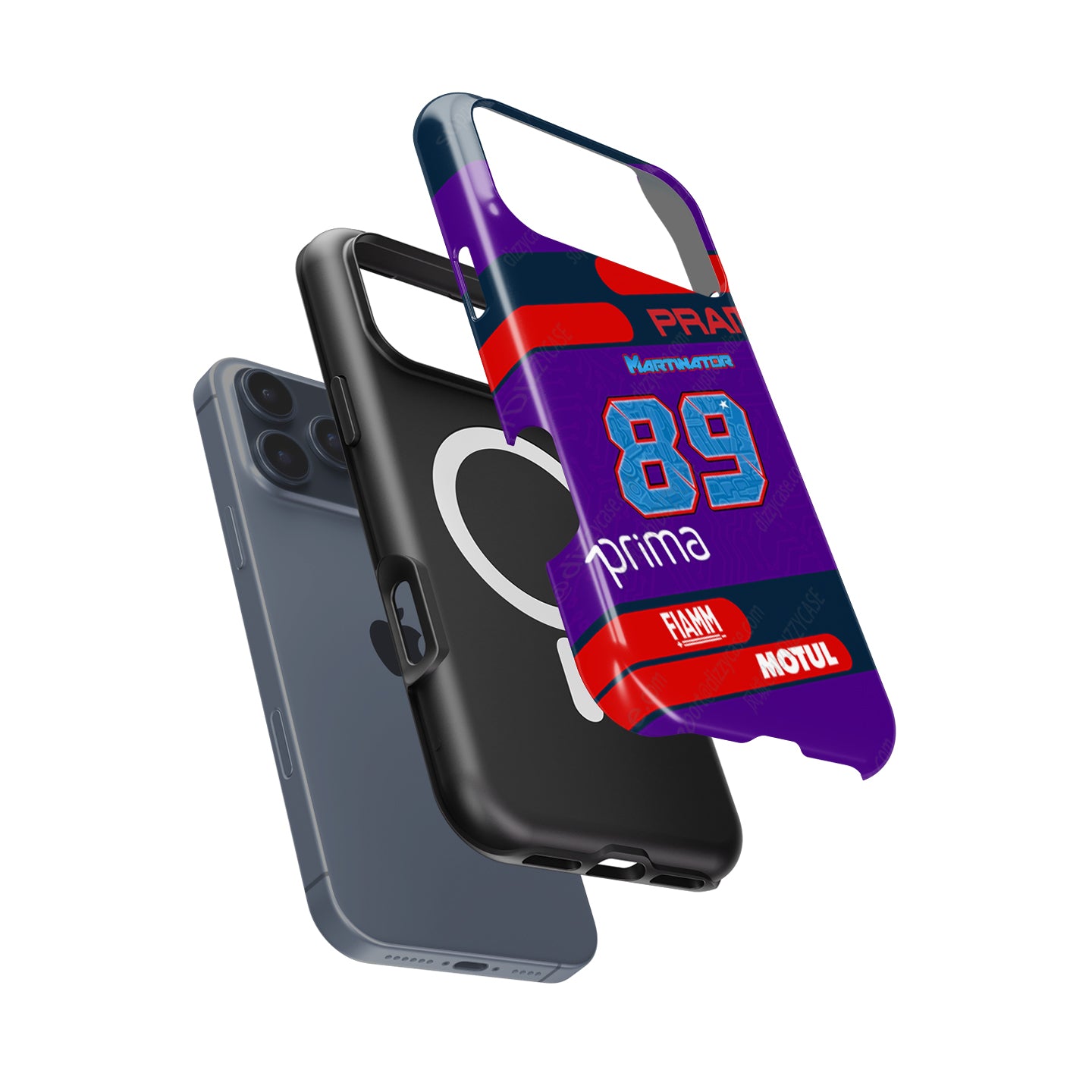 Ducati MotoGP 2024 Jorge Martin 89 Livery Phone Case by DIZZY
