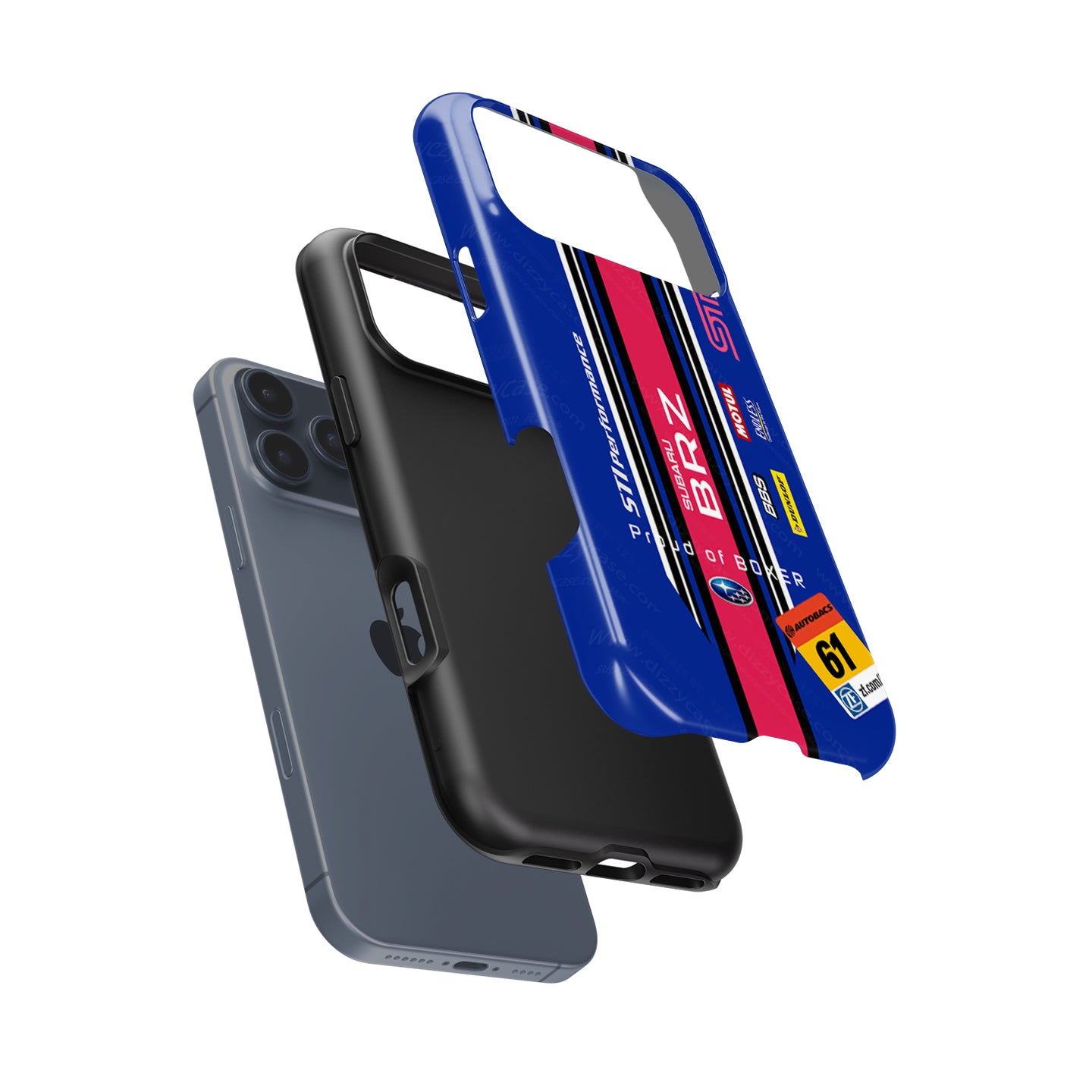 SUPER GT Subaru BRZ GT300 Livery Phone Case: Bold Racing Style & Protection