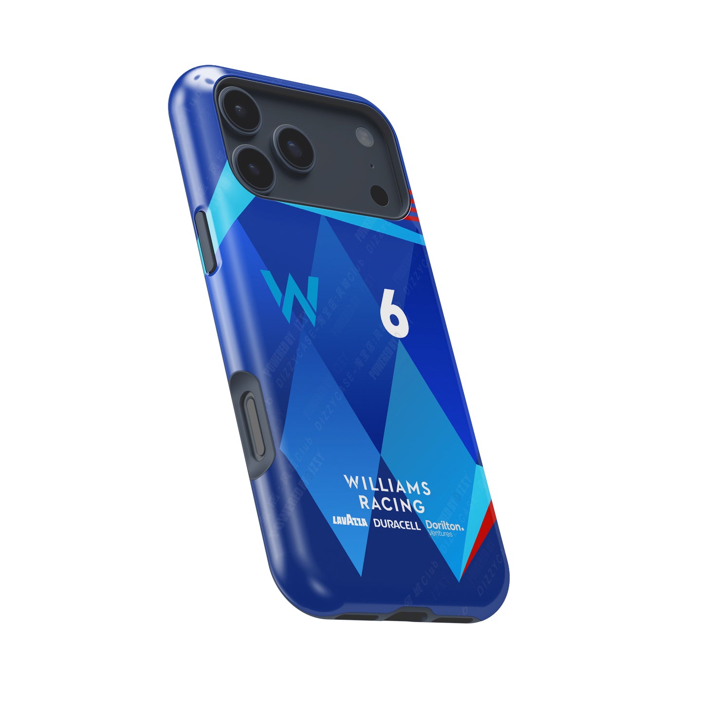 Williams FW44 Latifi Livery iPhone Case – 2022 Racing Tribute | DIZZY CASE