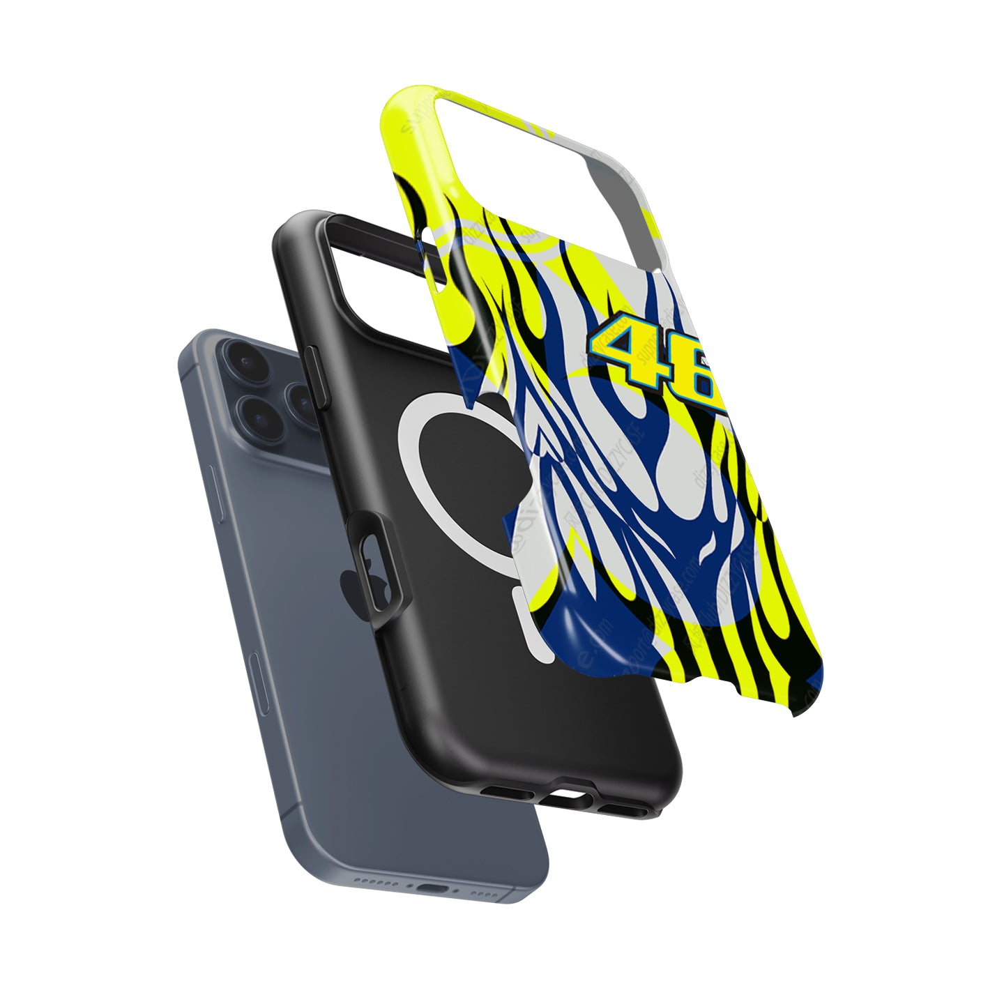 Valentino Rossi Pista GP RR Soleluna 2023 Helmet Livery Phone Case – Apple Models | DIZZY CASE