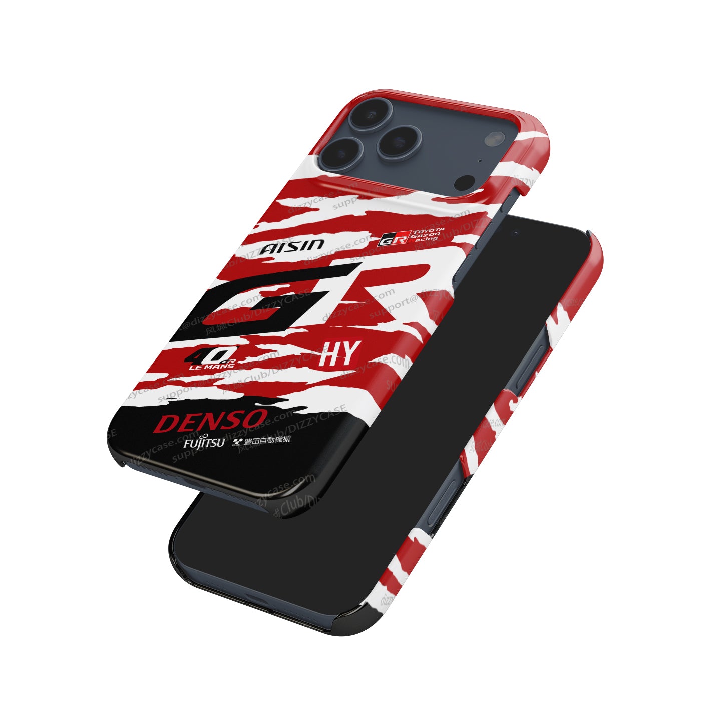 Toyota GR010 HYBRID Le Mans 2025 Phone Case – Clean Edition 40th Anniversary Livery | DIZZY CASE