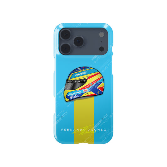 Fernando Alonso 2024 Helmet Phone Case – Iconic Design and Protection | DIZZY CASE