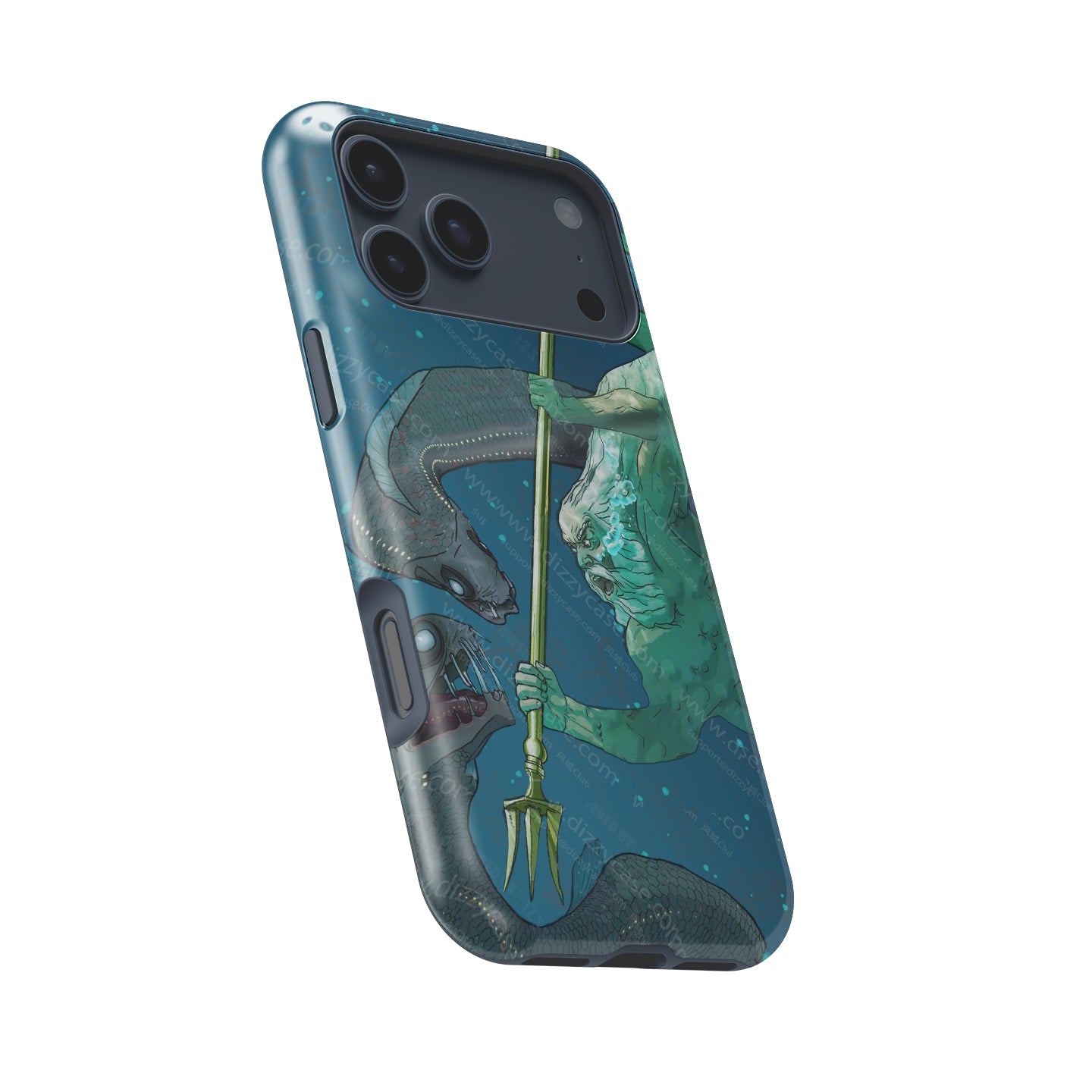 CSGO / CS2 - M4A4 | Poseidon Skin Phone Case - Apple Models