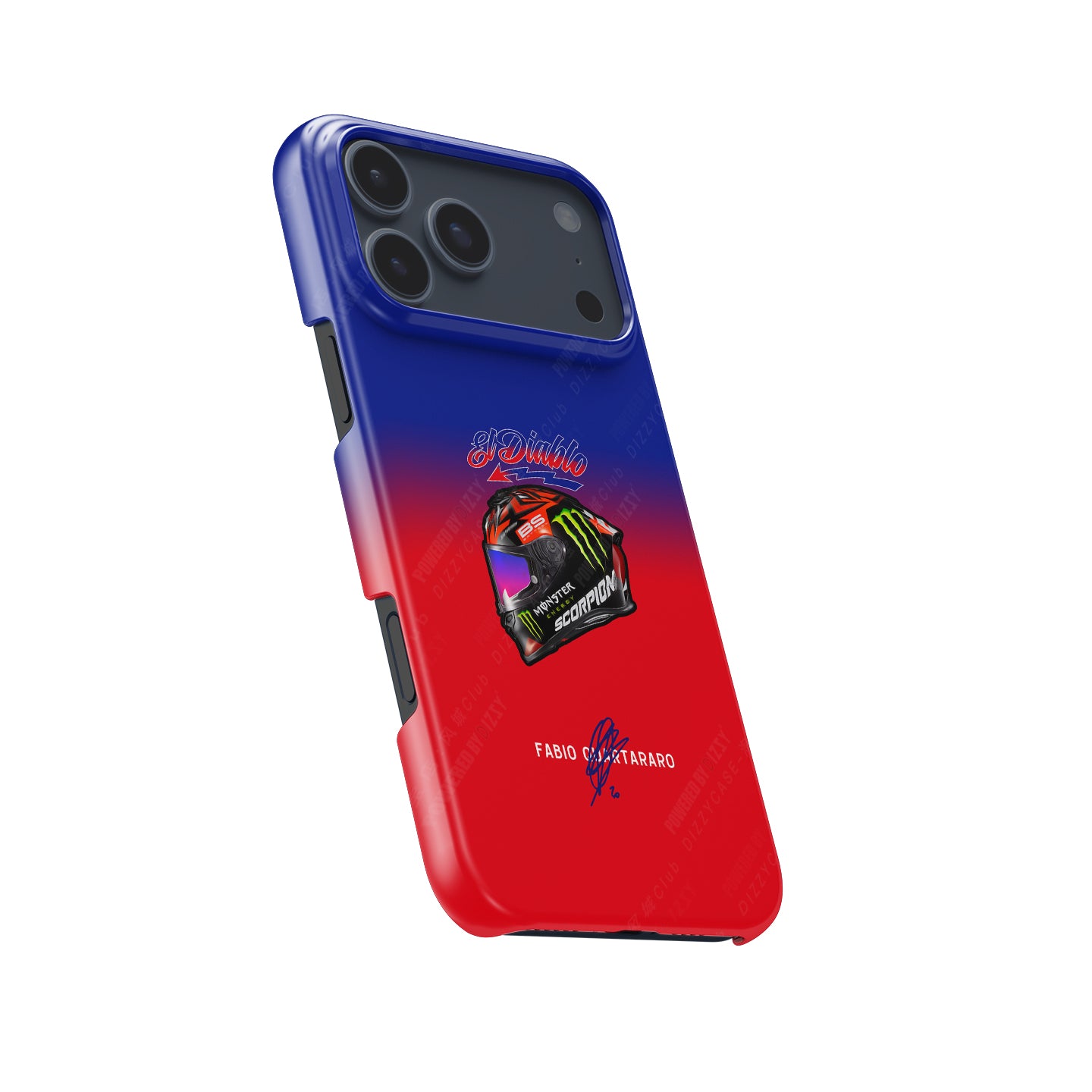 Fabio Quartararo 2022 Helmet MotoGP Phone Case: Race-Ready Style