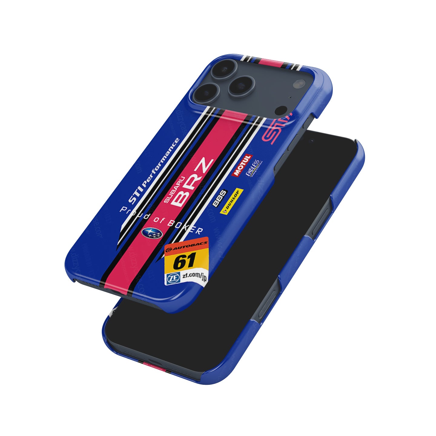 SUPER GT Subaru BRZ GT300 Livery Phone Case: Bold Racing Style & Protection