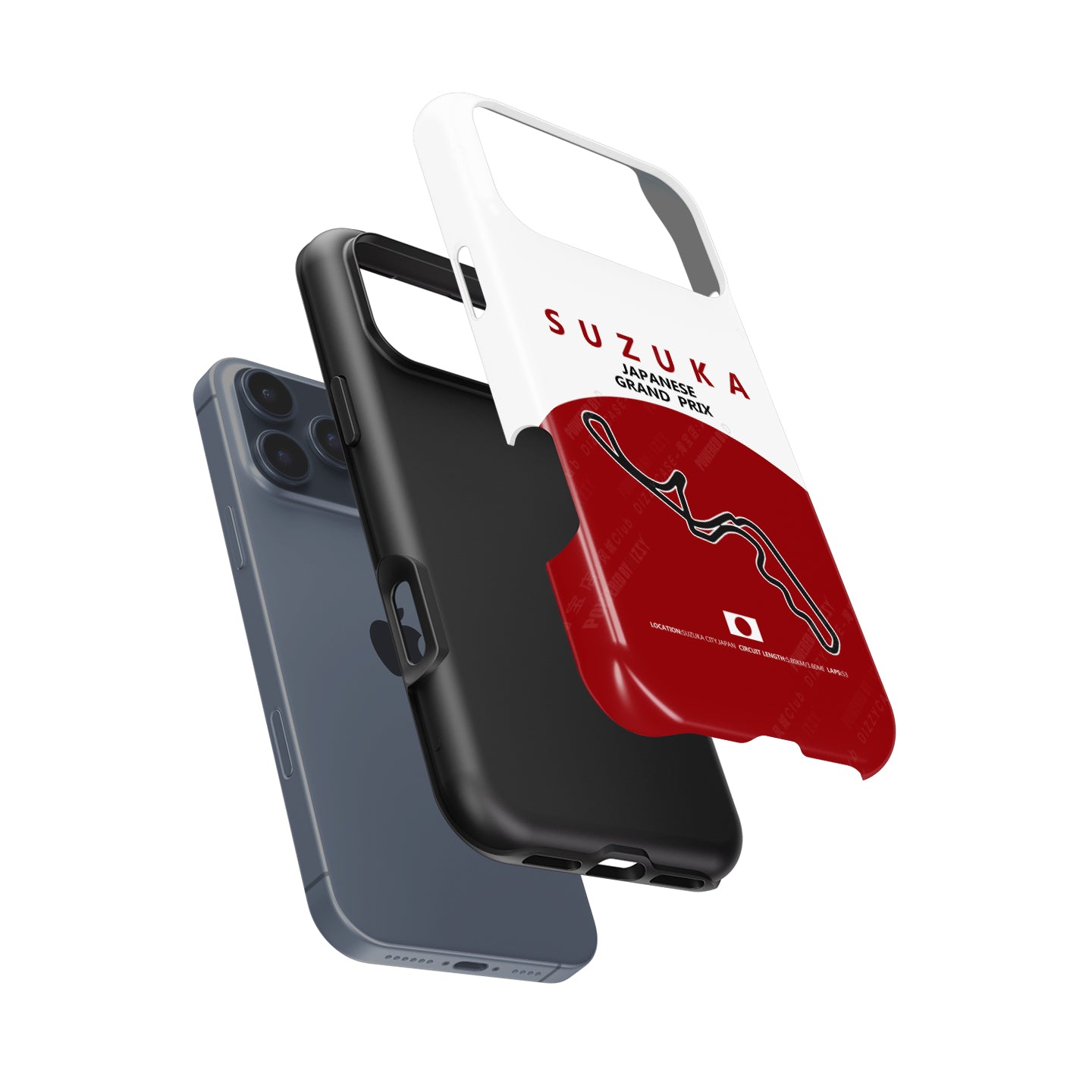 Suzuka F1 Track iPhone Case – Celebrating Racing Heritage | DIZZY CASE