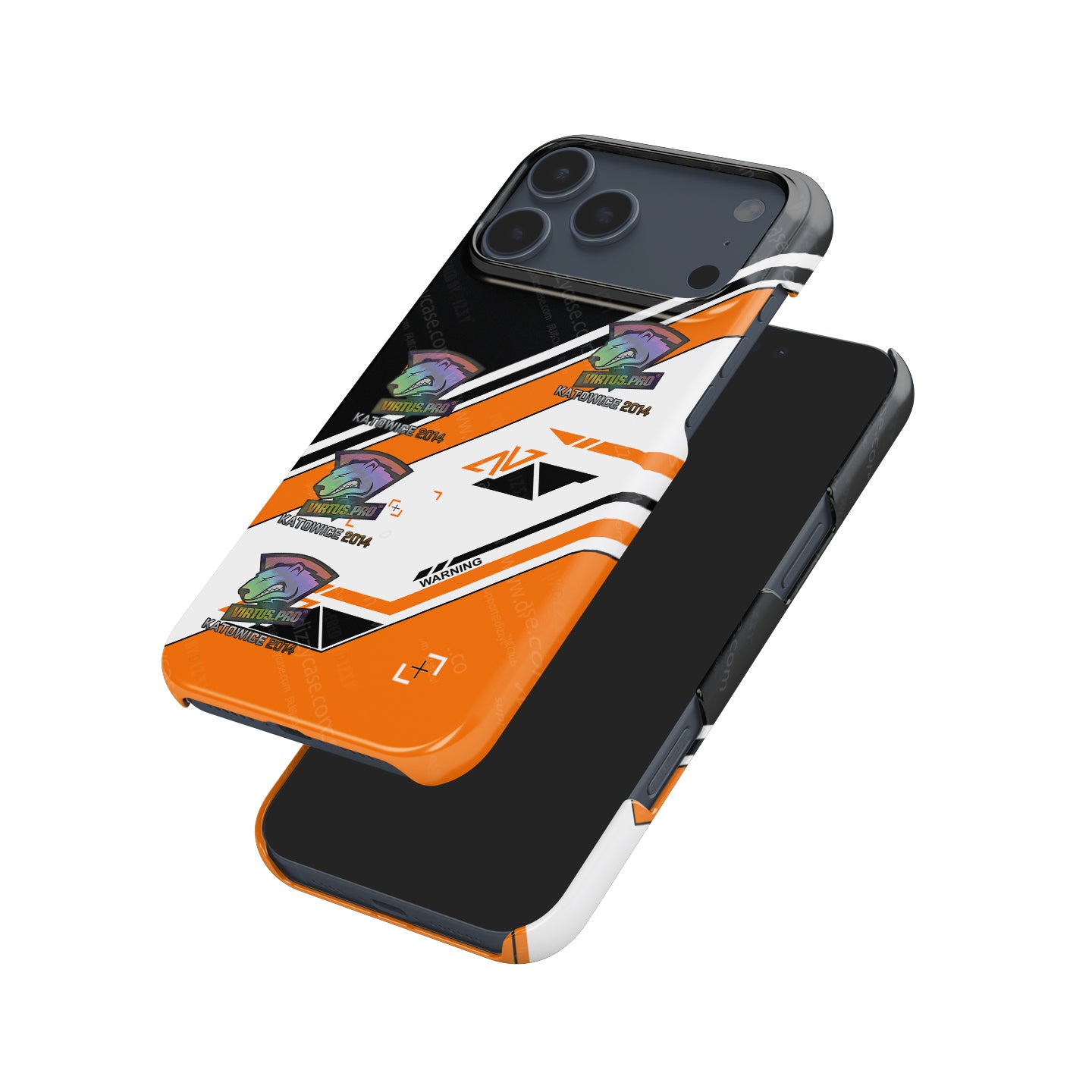 CS / CS2 Phone Case - AK-47 | Asiimov with 4x Virtus.Pro (Holo) Katowice 2014 by DIZZY CASE | DIZZY CASE