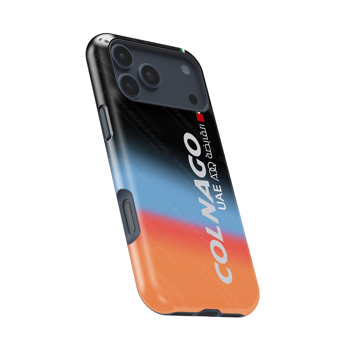 Colnago V4RS Disc UAE TEAM EMIRATES ADQ Livery Matte Phone Case by DIZZY