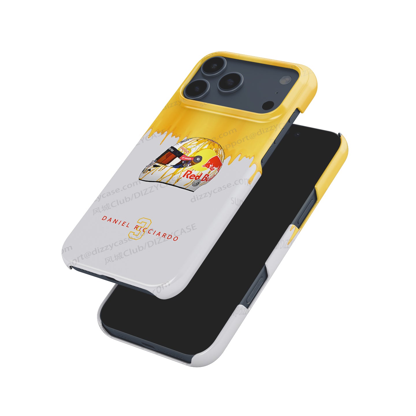 Daniel Ricciardo 2024 Canadian Grand Prix Helmet iPhone Case – Maple Dan Edition | DIZZY CASE