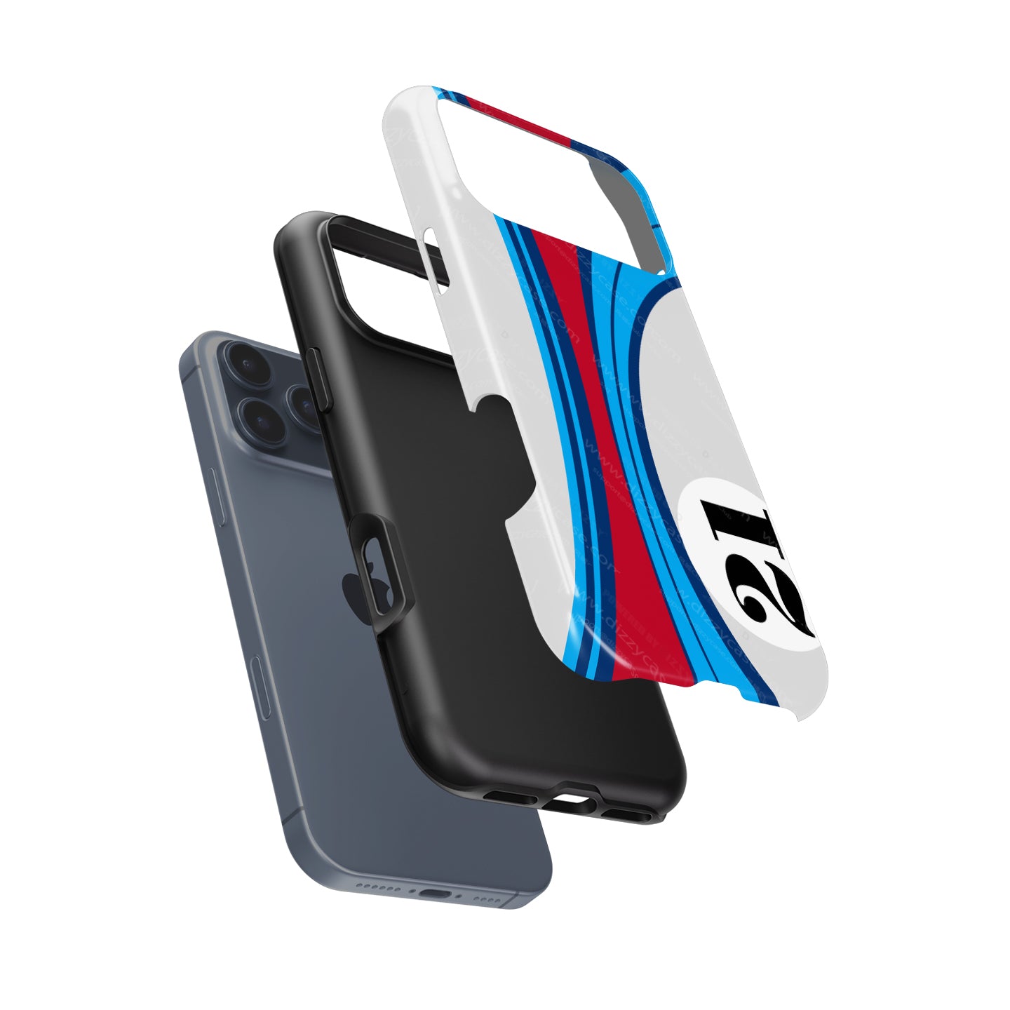 Porsche 917 Martini Racing iPhone Case – Iconic Racing Heritage for Apple | DIZZY CASE