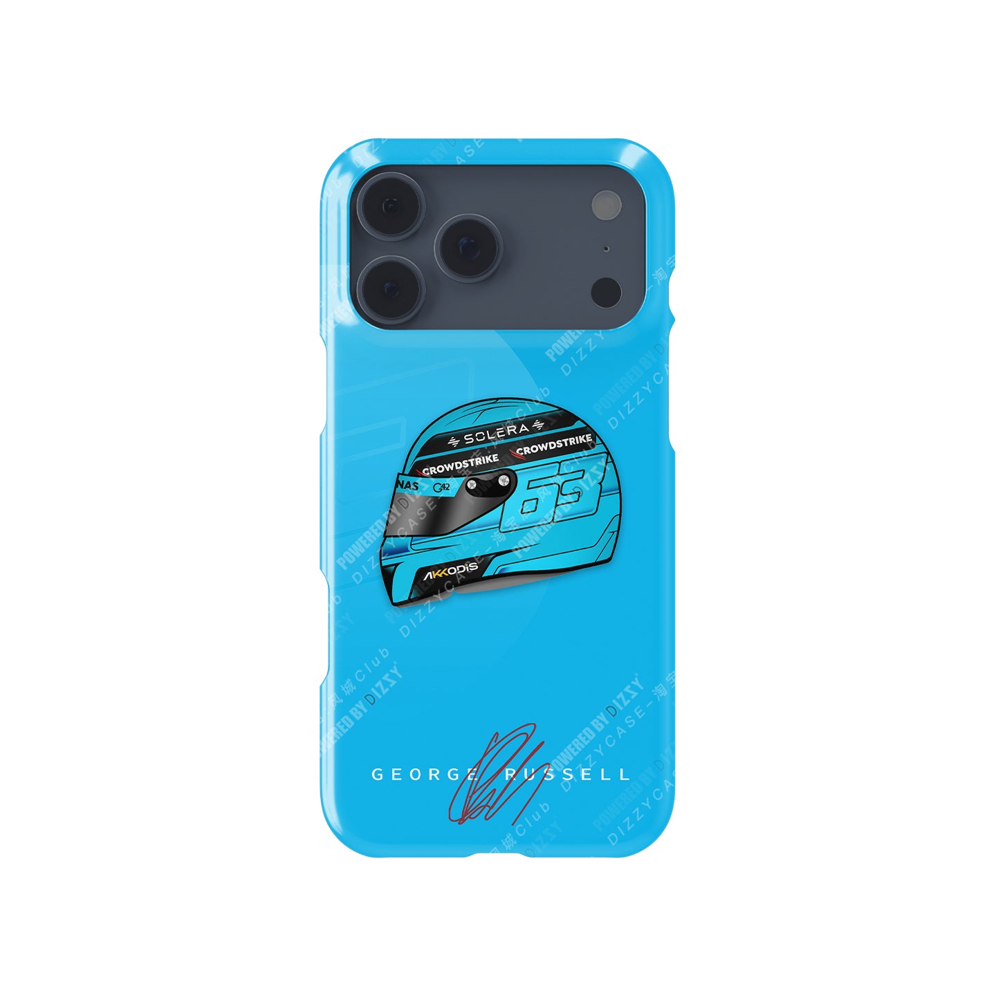 George Russell 2024 Helmet Design Phone Case