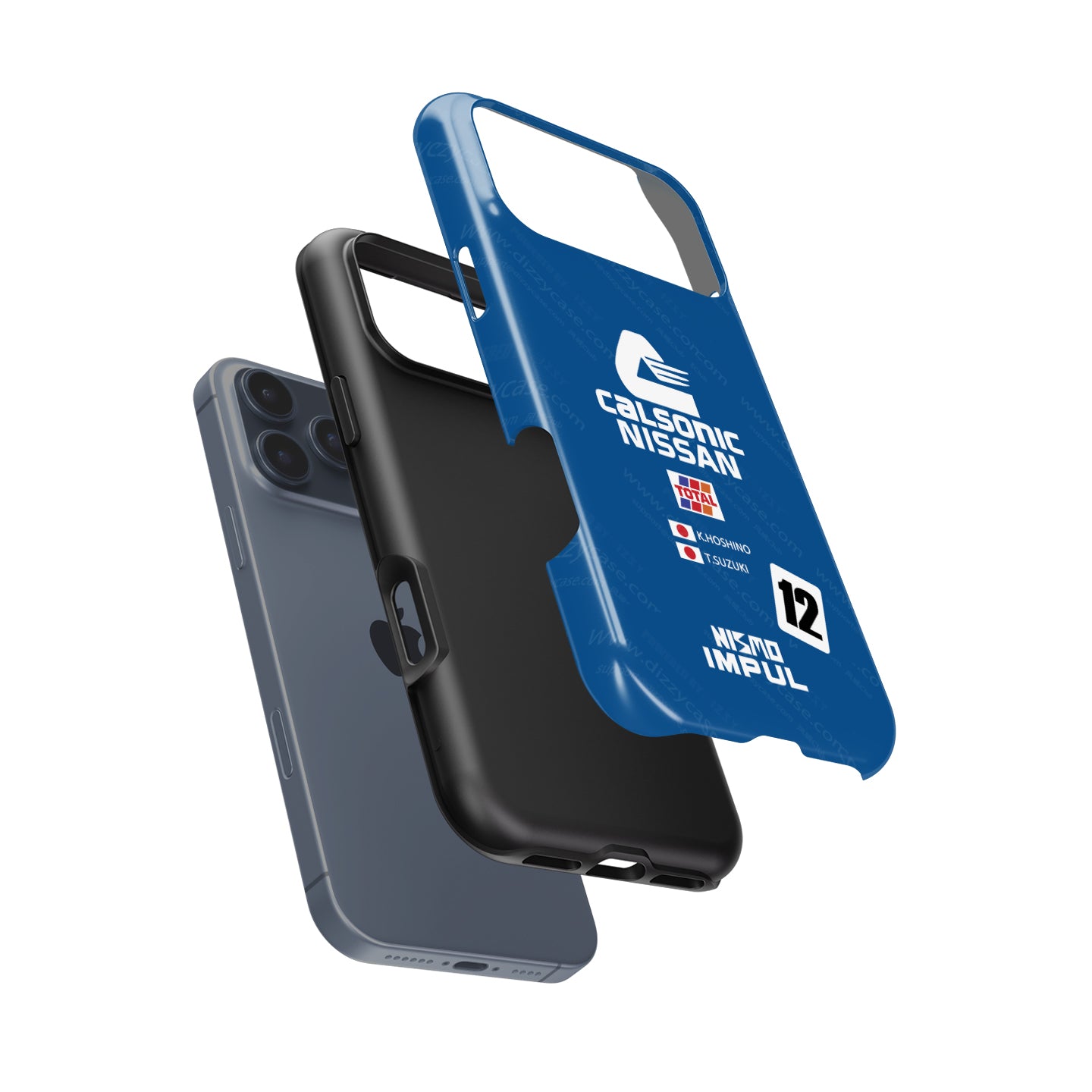 Iconic NISSAN GT-R CALSONIC IMPUL '08 Livery Phone Case