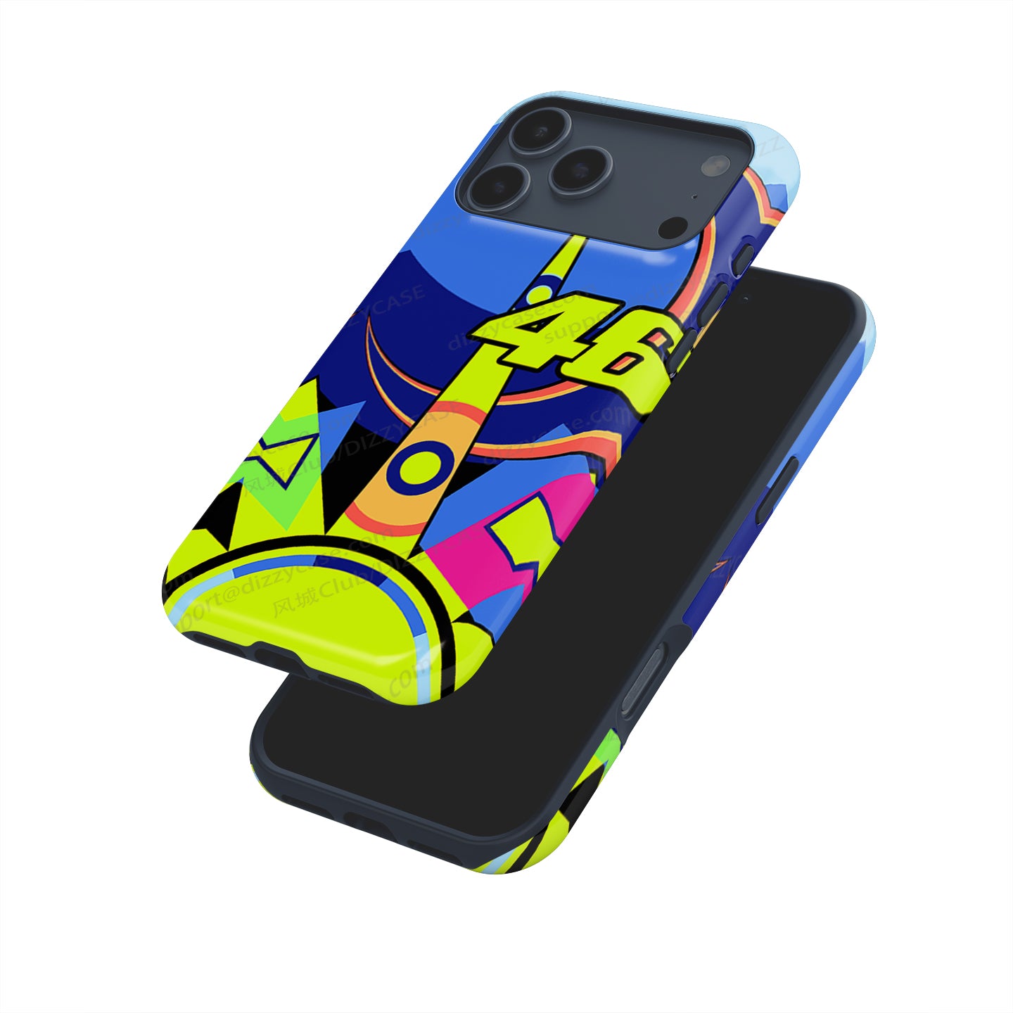 Valentino Rossi Sun And Moon 2016 Helmet Livery Phone Case - Apple Models | DIZZY CASE
