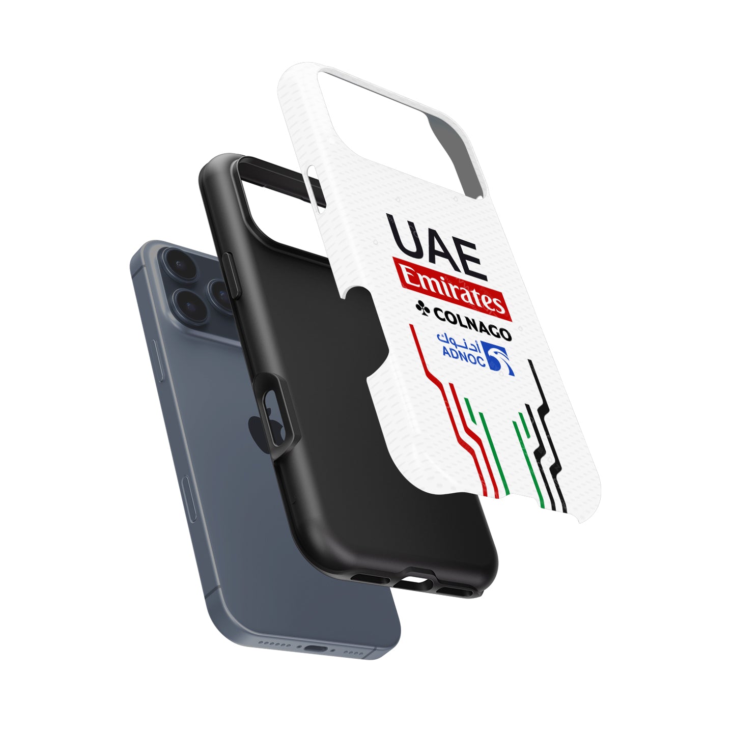 Team UAE Emirates 2024 kit Cycling Livery Phone Case by DIZZY