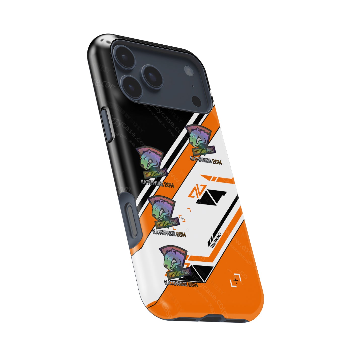 CS / CS2 Phone Case - AK-47 | Asiimov with 4x Virtus.Pro (Holo) Katowice 2014 by DIZZY CASE | DIZZY CASE