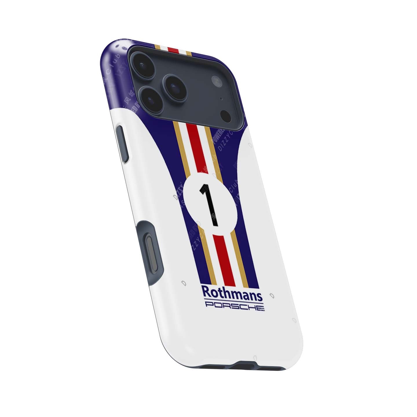 Rothmans Porsche 956 Le Mans Livery Phone Case: Timeless Racing Style