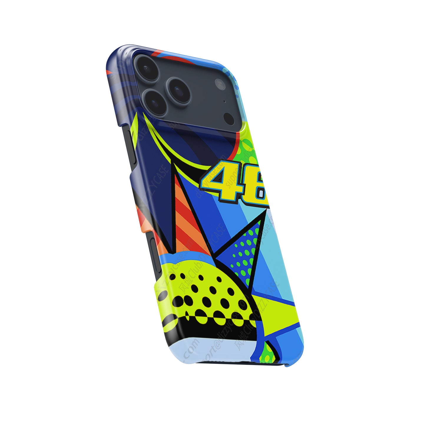 Valentino Rossi Winter Test Sepang 2020 Helmet Phone Case by DIZZY | DIZZY CASE