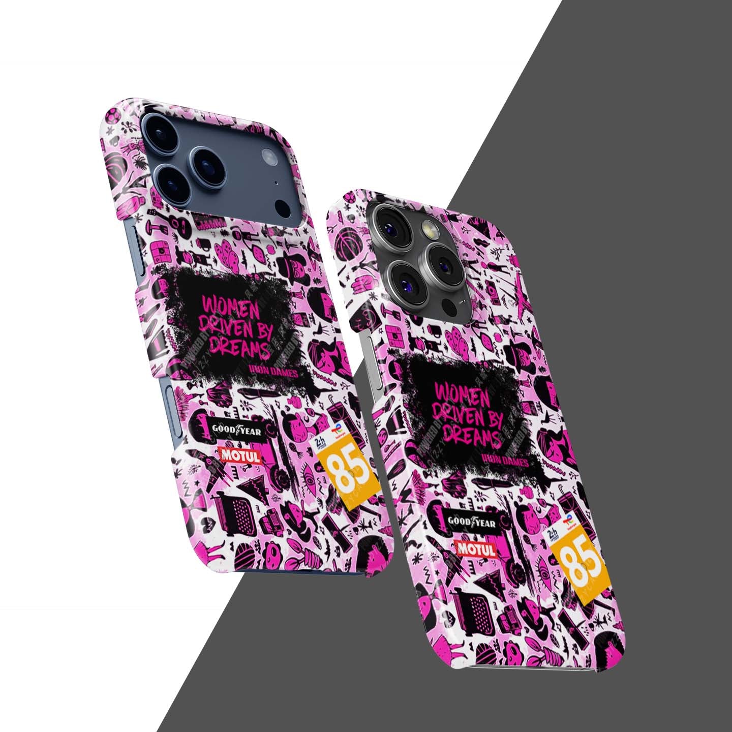 Iron Dames #85 Le Mans iPhone Case – Celebrating Diversity & Dreams | DIZZY CASE
