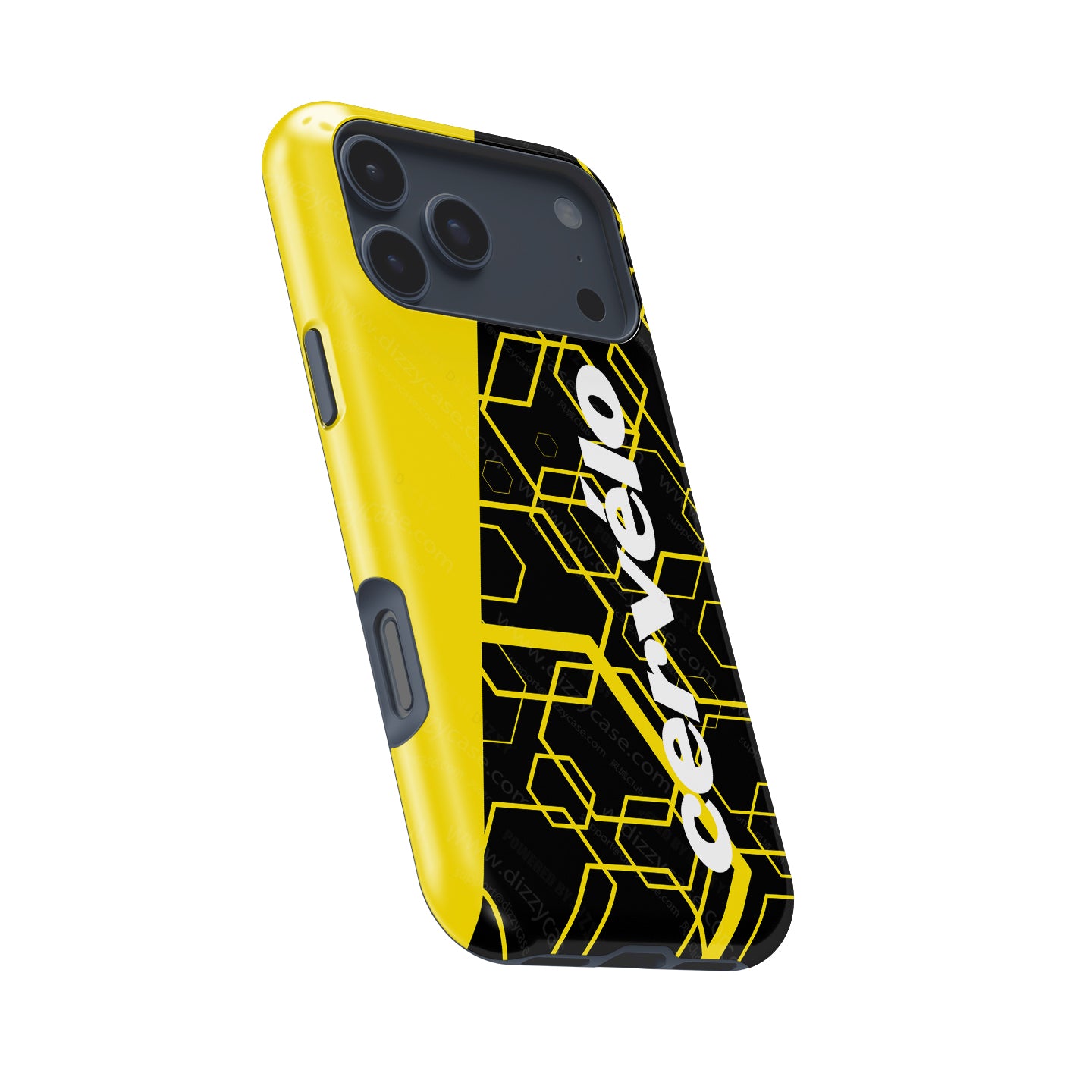 Cervélo R5 S5 Team Visma 2024 Livery Phone Case by DIZZY