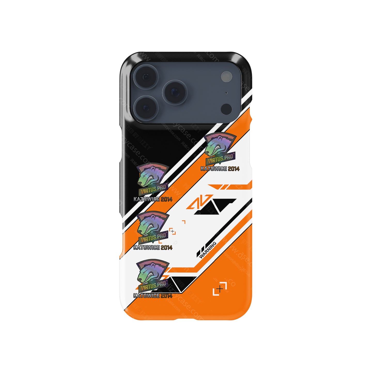 CS / CS2 Phone Case - AK-47 | Asiimov with 4x Virtus.Pro (Holo) Katowice 2014 by DIZZY CASE | DIZZY CASE