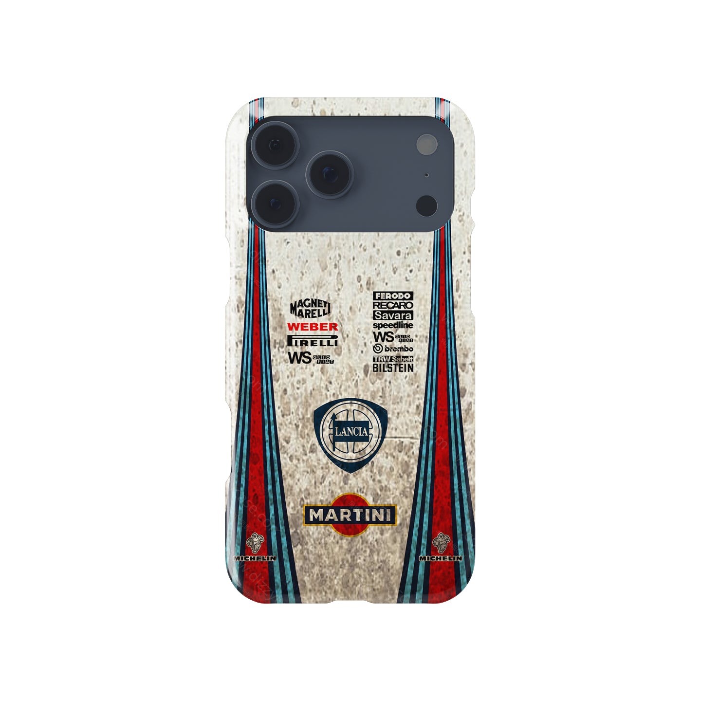 Lancia Delta HF Integrale Martini Livery Phone Case – Rally-Inspired Protection