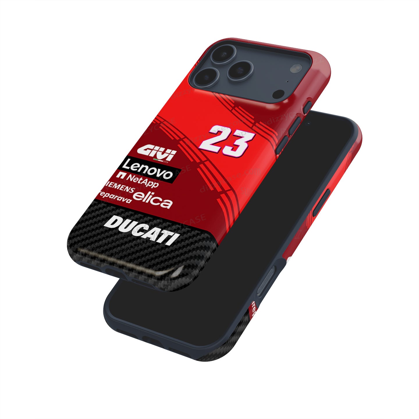 2024 Ducati Enea Bastianini #EB23 MotoGP Livery Phone Case by DIZZY