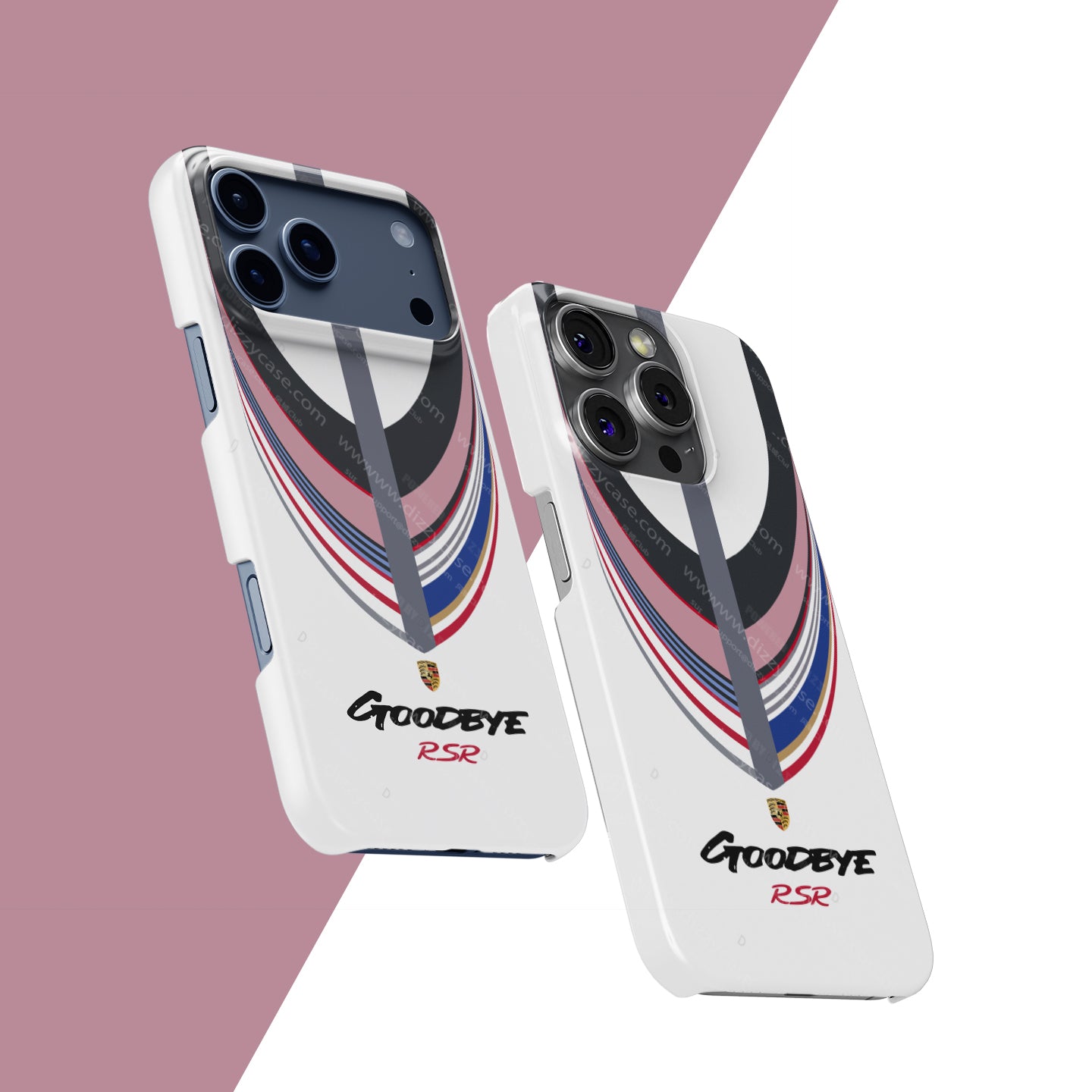 Porsche 911 RSR Legacy Case - Iconic #Goodbye Livery for iPhones | DIZZY CASE