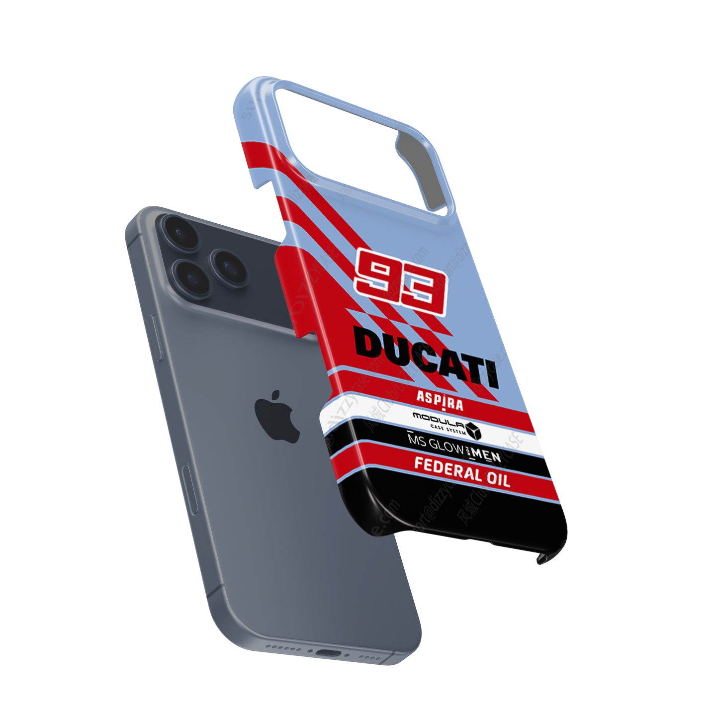 Marc Marquez #93 Gresini Racing Livery Phone Case by DIZZY | DIZZY CASE