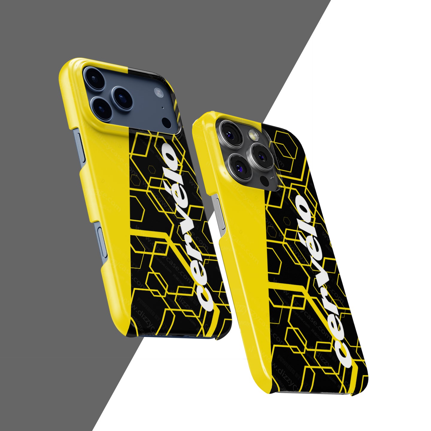 Cervélo R5 S5 Team Visma 2024 Livery Phone Case by DIZZY